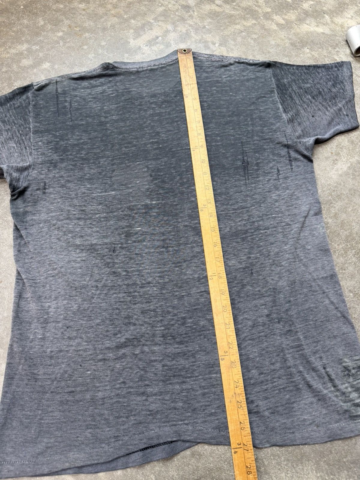 Vintage 80s Thrashed Faded Paper Thin Pocket T Shirt ERD Grunge Size US M / EU 48-50 / 2 - 9 Thumbnail