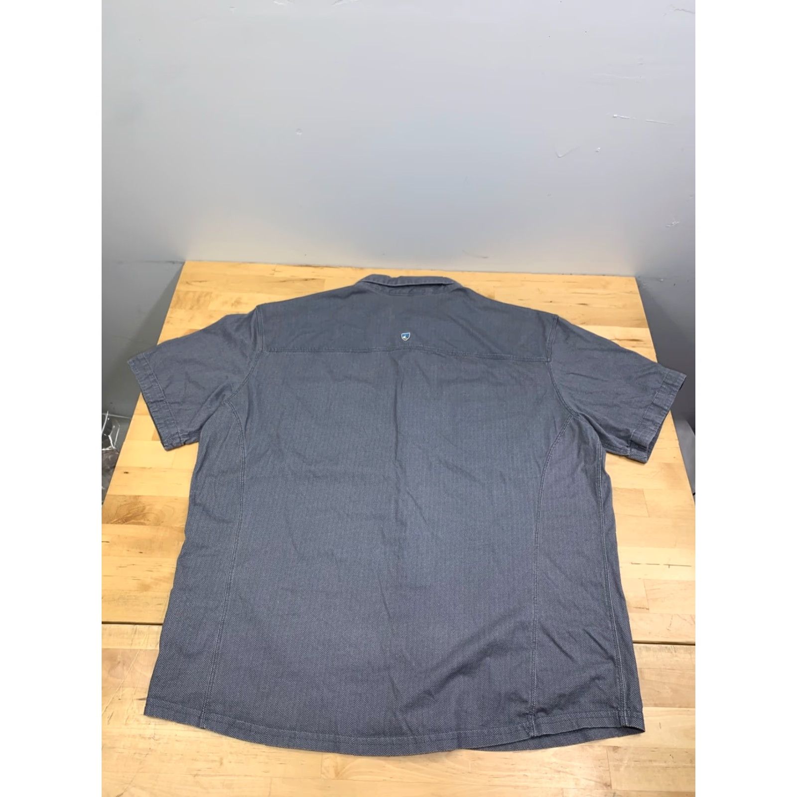Vintage Kuhl Button Up Shirt Men XL Gray Casual Outdoor Short Sleeve Size US XL / EU 56 / 4 - 6 Thumbnail