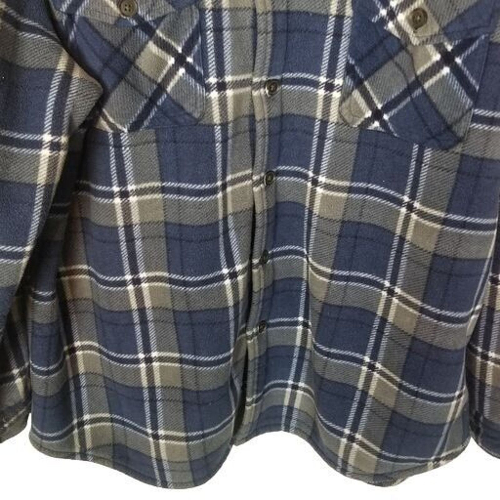 Vintage Foundry Freedom Foundry Mens Plaid Flannel Sherpa Lined Shacket XXL Size US XXL / EU 58 / 5 - 3 Thumbnail