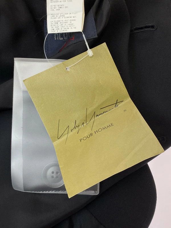 Yohji Yamamoto Yohji Yamamoto Regulation WOOL GABARDINE JACKET HH-J02-140 Size US M / EU 48-50 / 2 - 6 Thumbnail