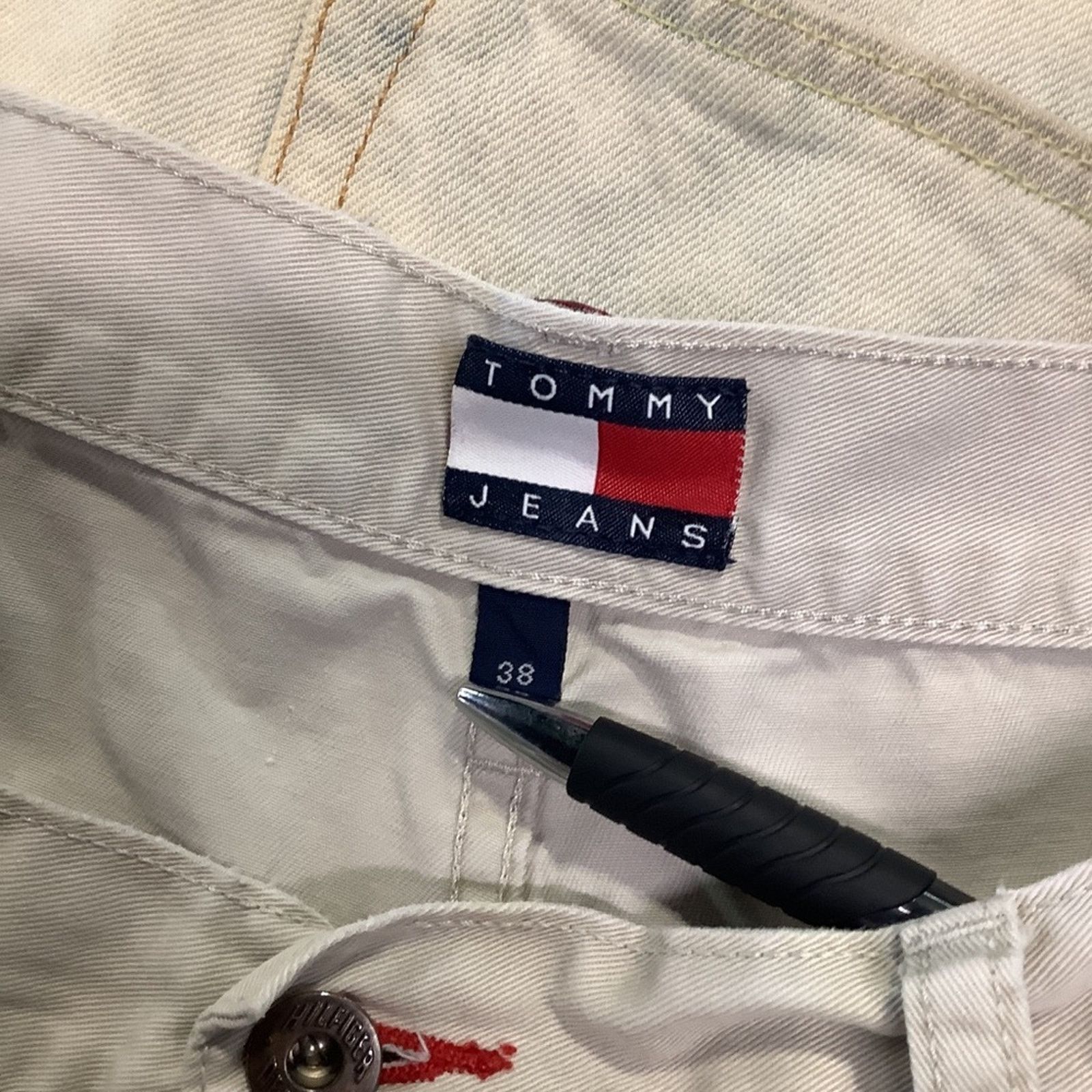 Tommy Jeans Tommy Jeans Khaki Shorts Size US 38 / EU 54 - 3 Thumbnail