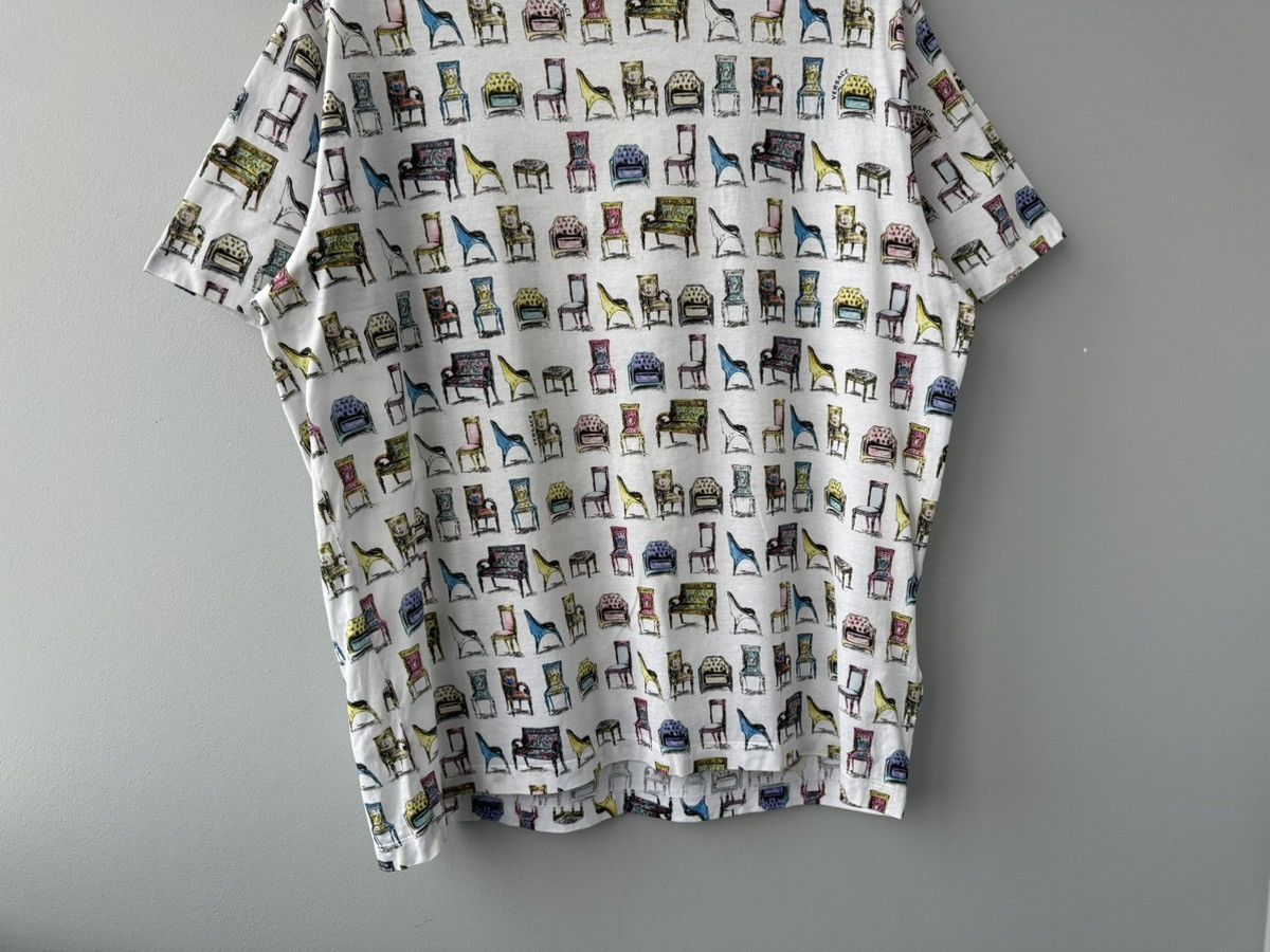 Versace Versace Chair Print Mens Tshirt Size US M / EU 48-50 / 2 - 3 Thumbnail