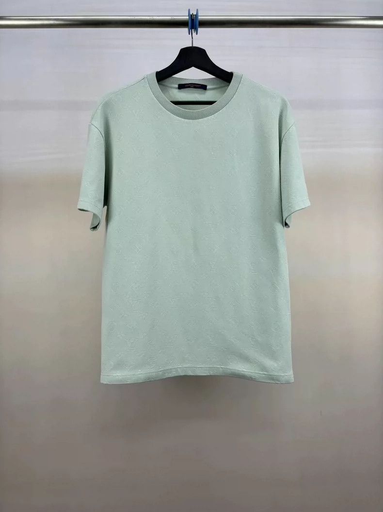 Louis Vuitton louis vuitton green short sleeve tee-dmc Size US L / EU 52-54 / 3 - 1 Thumbnail