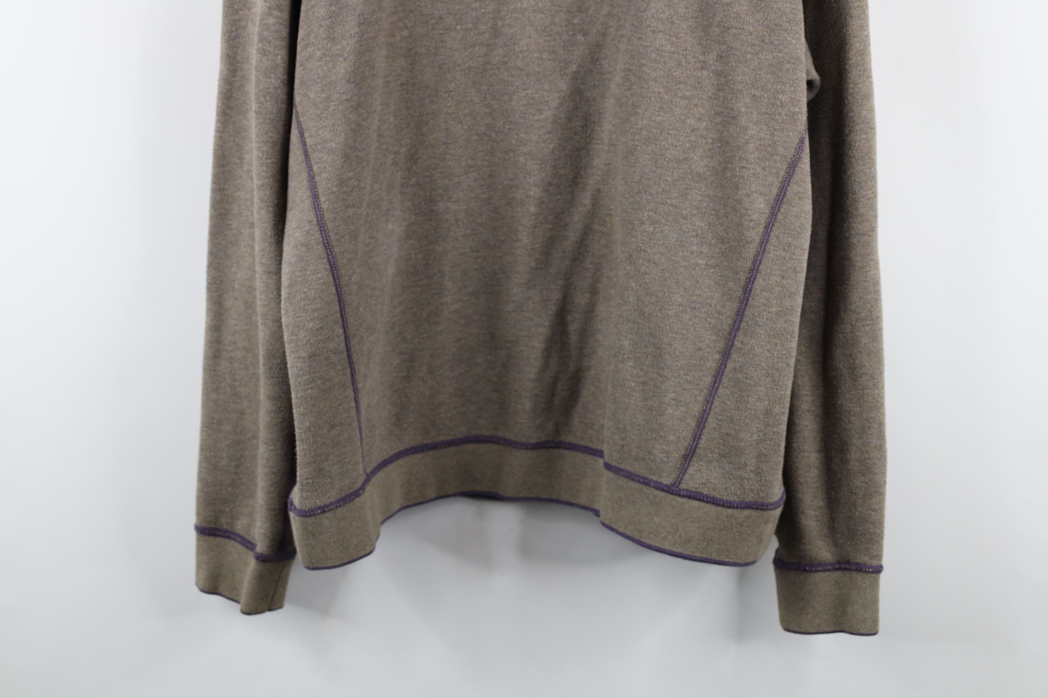 Tommy Bahama × Vintage Vintage Tommy Bahama Reversible Ribbed Knit Half Zip Sweater Size US L / EU 52-54 / 3 - 3 Thumbnail