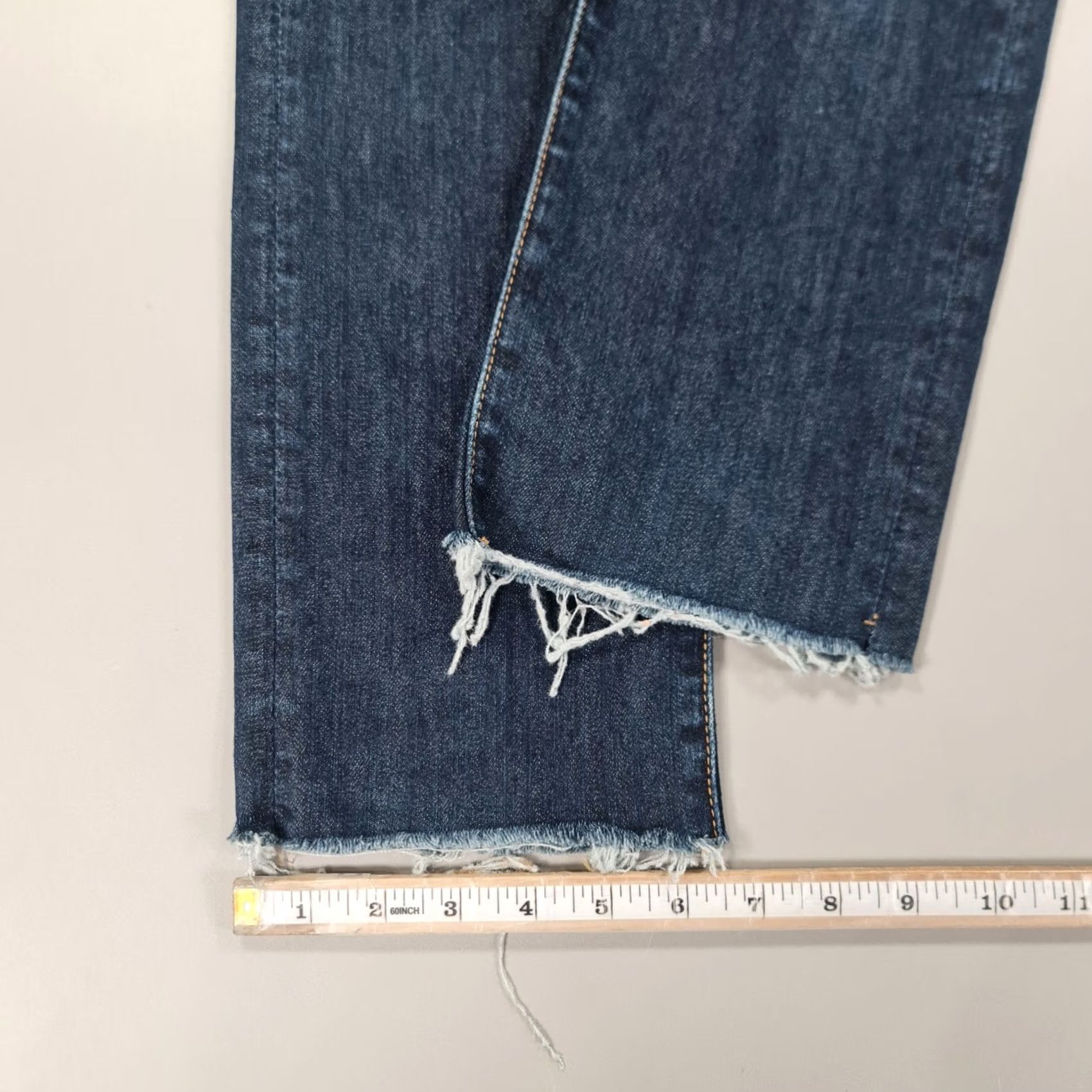 7 For All Mankind 7 For All Mankind Jeans Mens 30 Blue W30 L30 Paxtyn Tapered Slim Denim Ripped Size US 30 / EU 46 - 7 Thumbnail