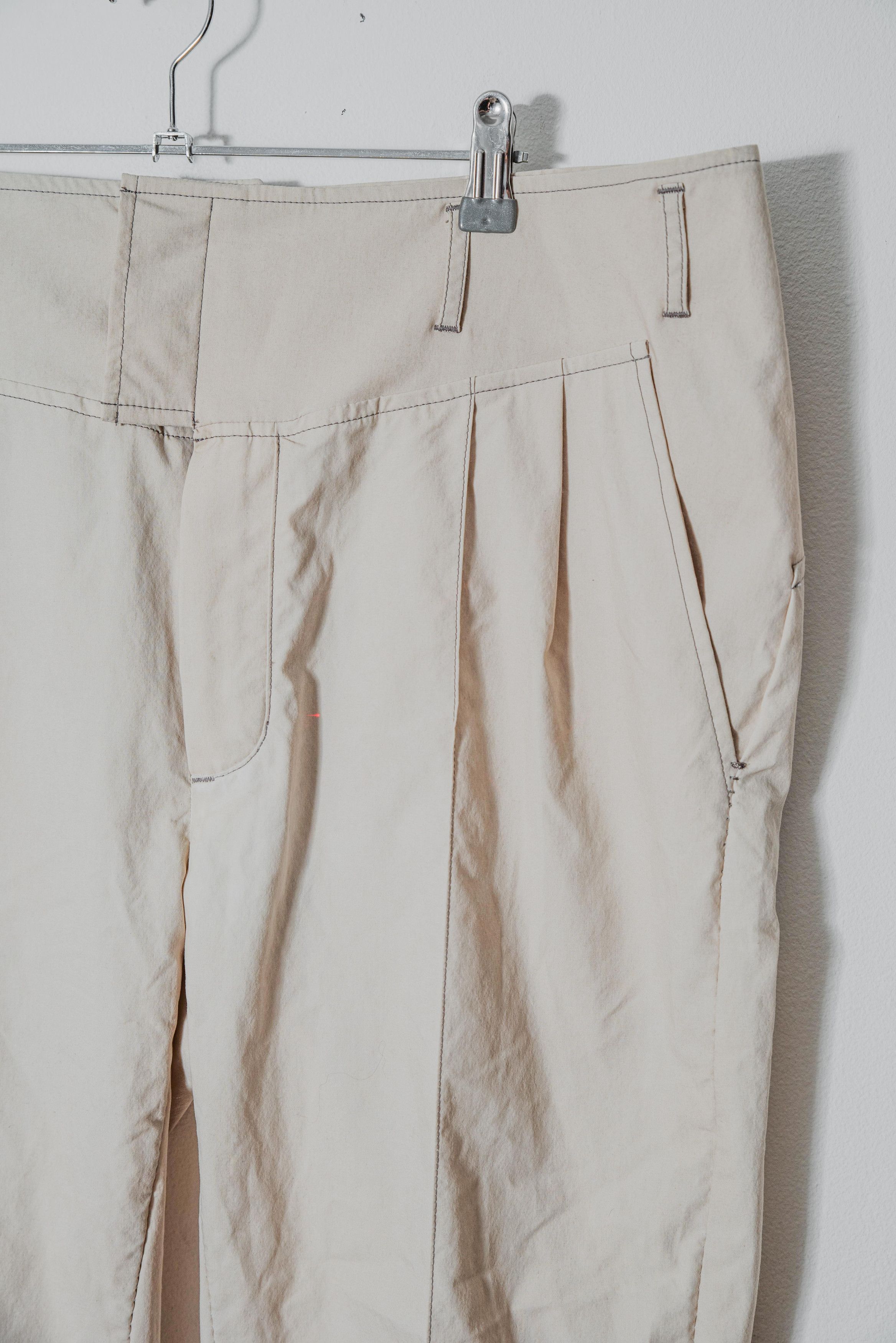 Incarnation Incarnation Beige Cropped Pants Size US 34 / EU 50 - 2 Thumbnail