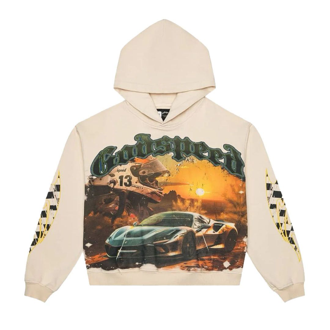 Godspeed Sunset Drift Hoodie Bone Size US XL / EU 56 / 4 - 1 Thumbnail