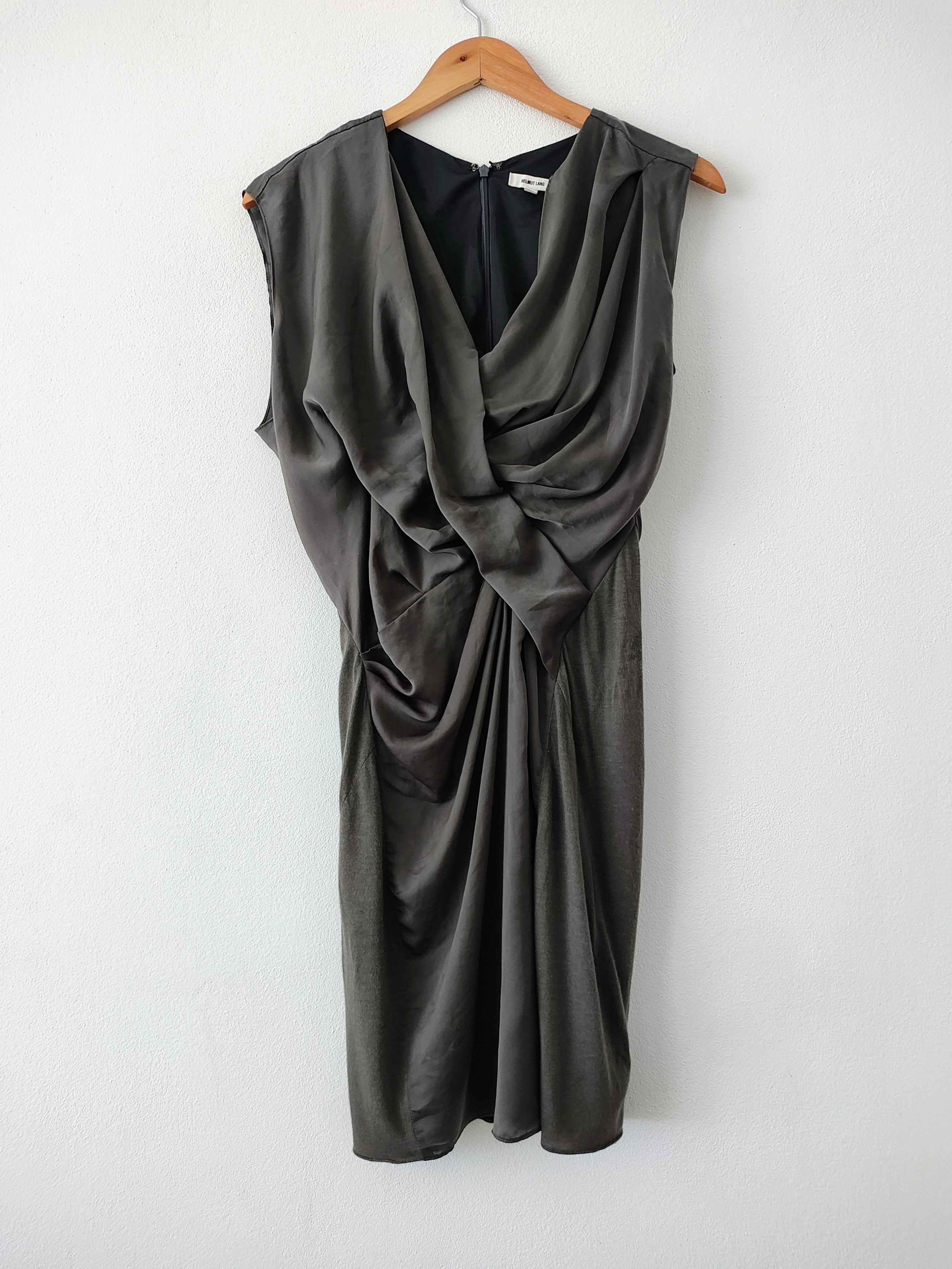 Helmut Lang GREY DRESS Size M / US 6-8 / IT 42-44 - 1 Thumbnail