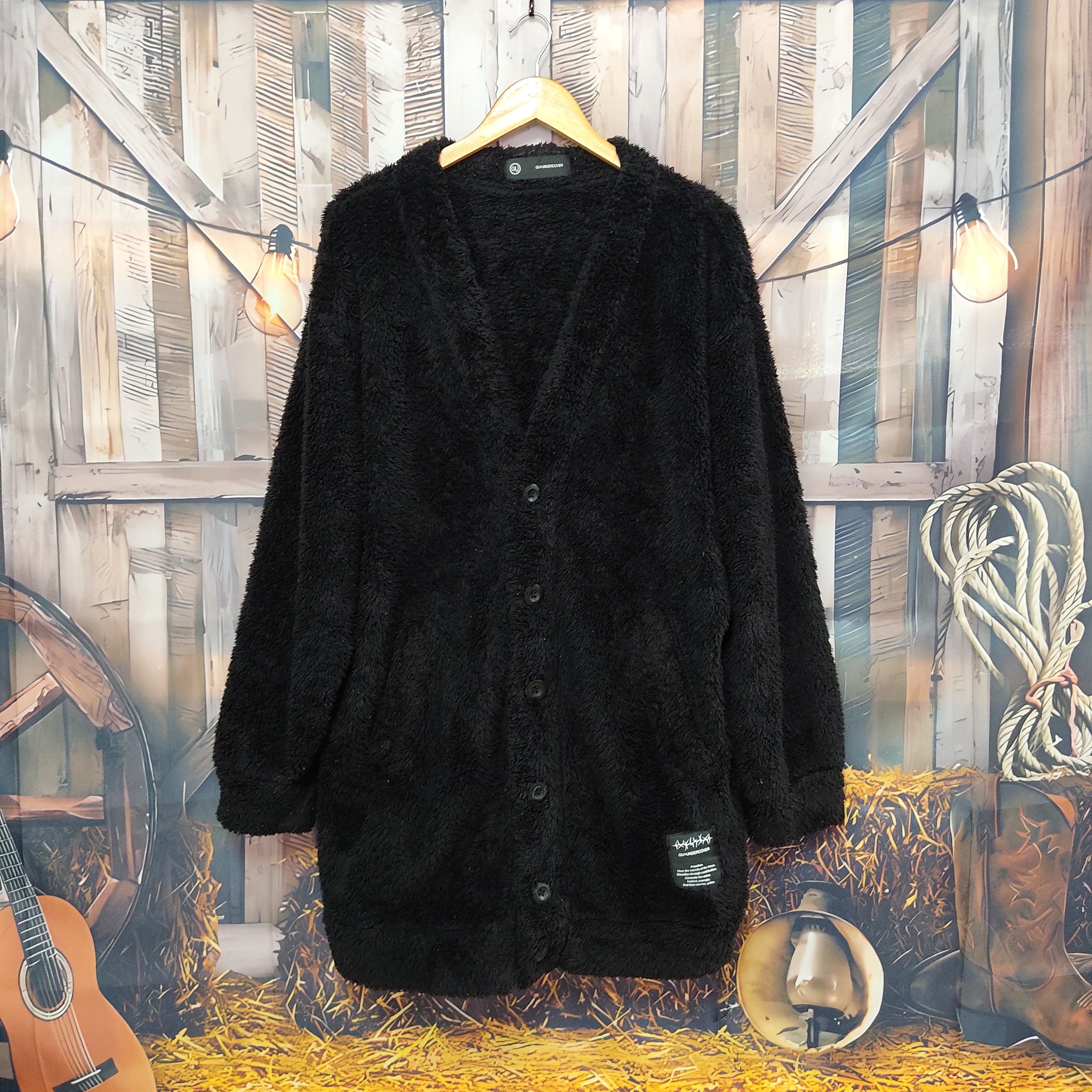 Japanese Brand × Undercover GU x UNDERCOVER Freedom Fleece Button Oversized Jacket Size US L / EU 52-54 / 3 - 1 Thumbnail