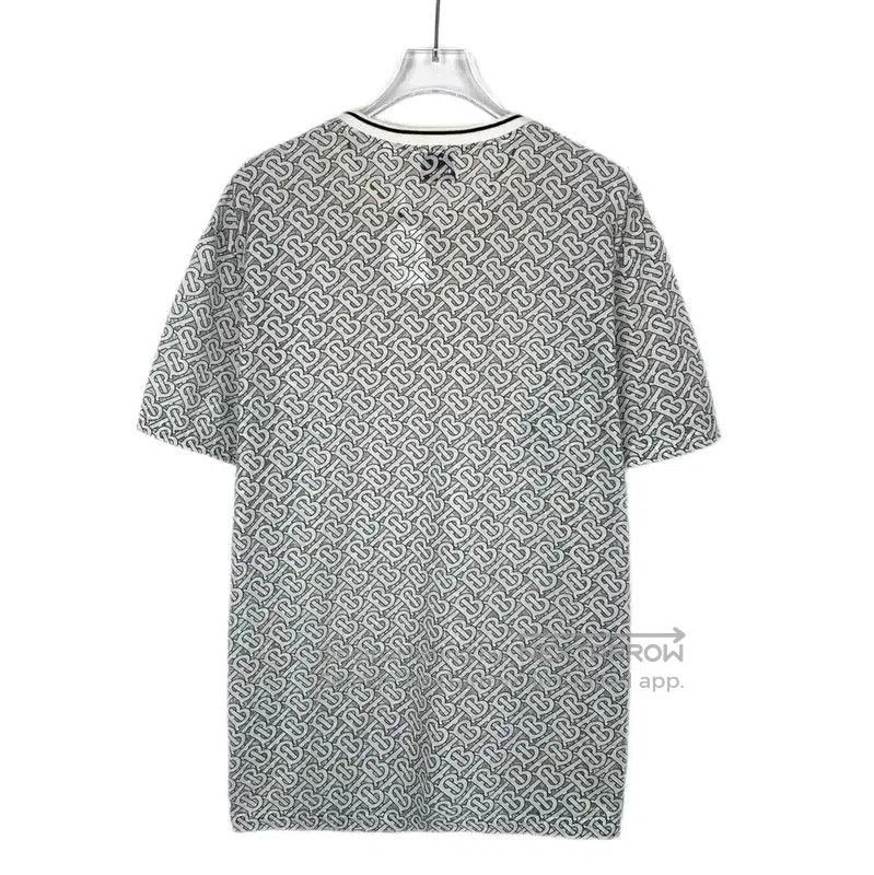 Burberry Burberry Color-Block Cotton T-Shirt for Women. Size S / US 4 / IT 40 - 2 Thumbnail