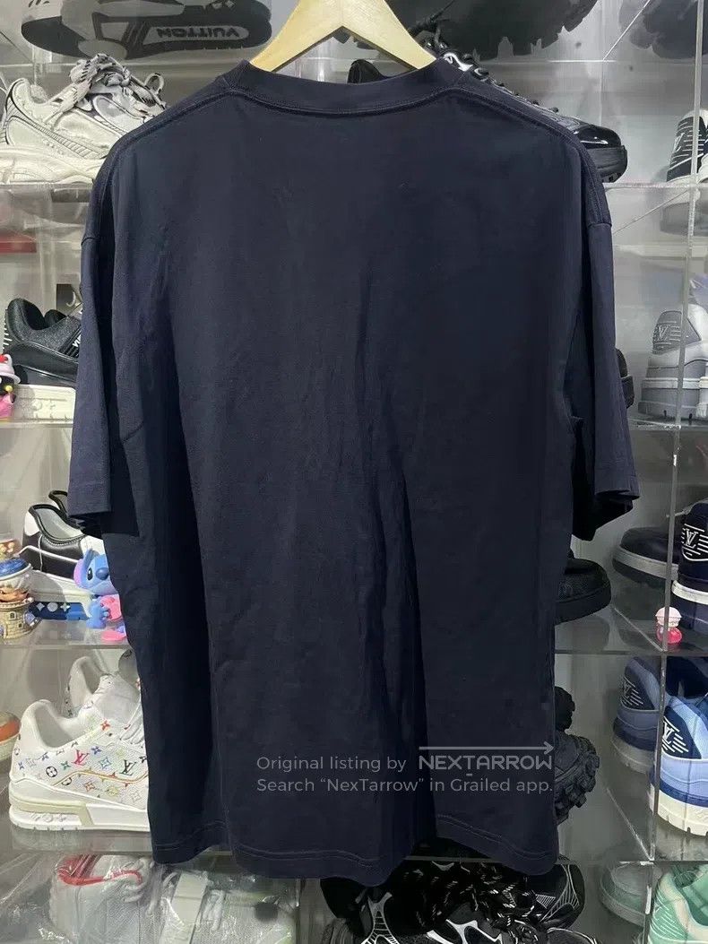 Balenciaga Balenciaga Short-sleeved crew-neck T-shirt with logo embro Size US M / EU 48-50 / 2 - 6 Thumbnail