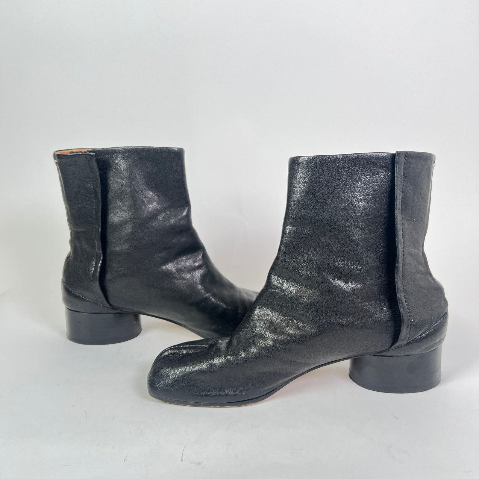 Maison Margiela Maison Margiela Leather Tabi Boots Size US 5.5 / IT 35.5 - 6 Thumbnail