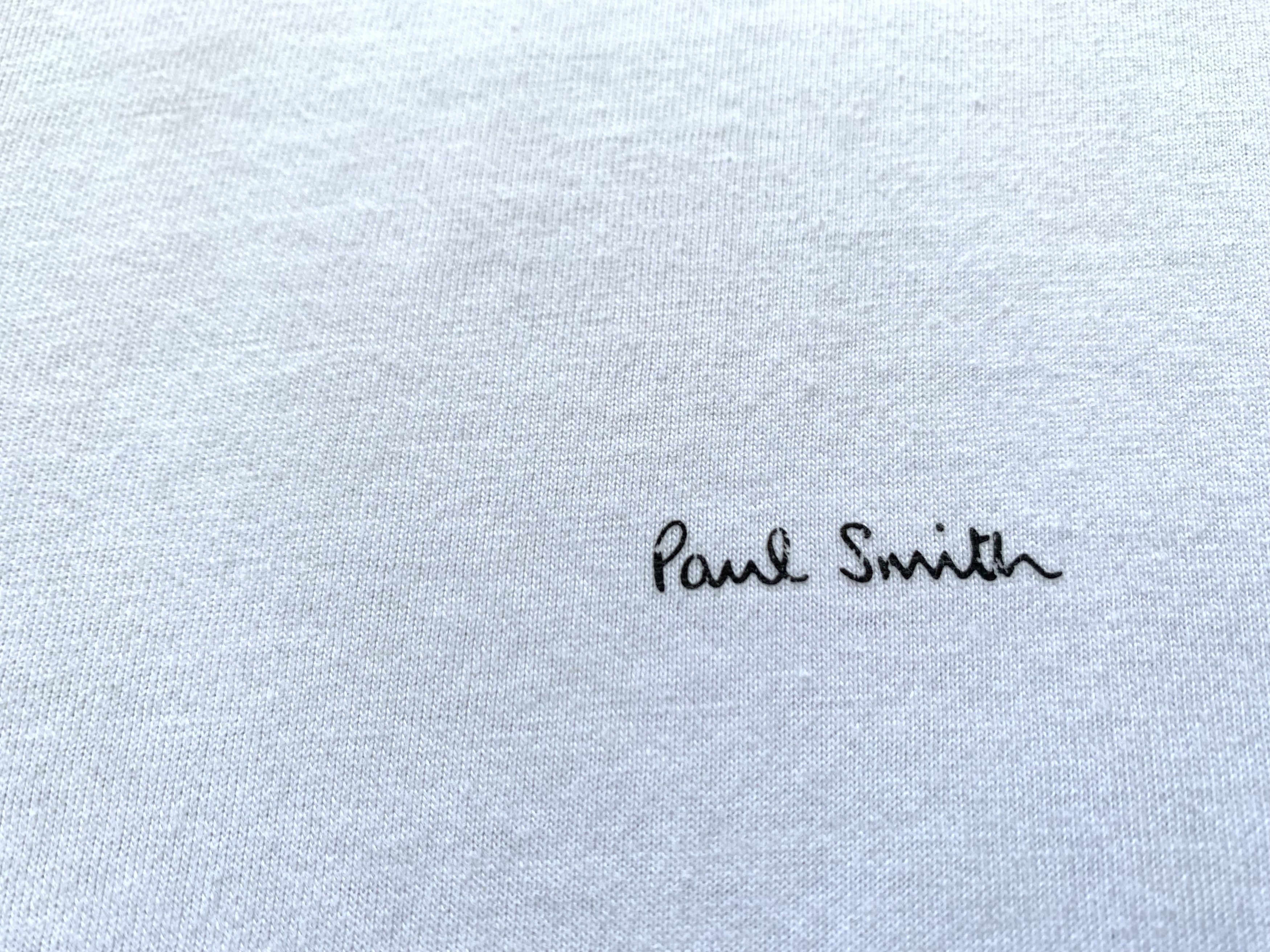 Designer × Paul Smith Paul Smith White Cotton Basic T Shirt Size US M / EU 48-50 / 2 - 6 Thumbnail