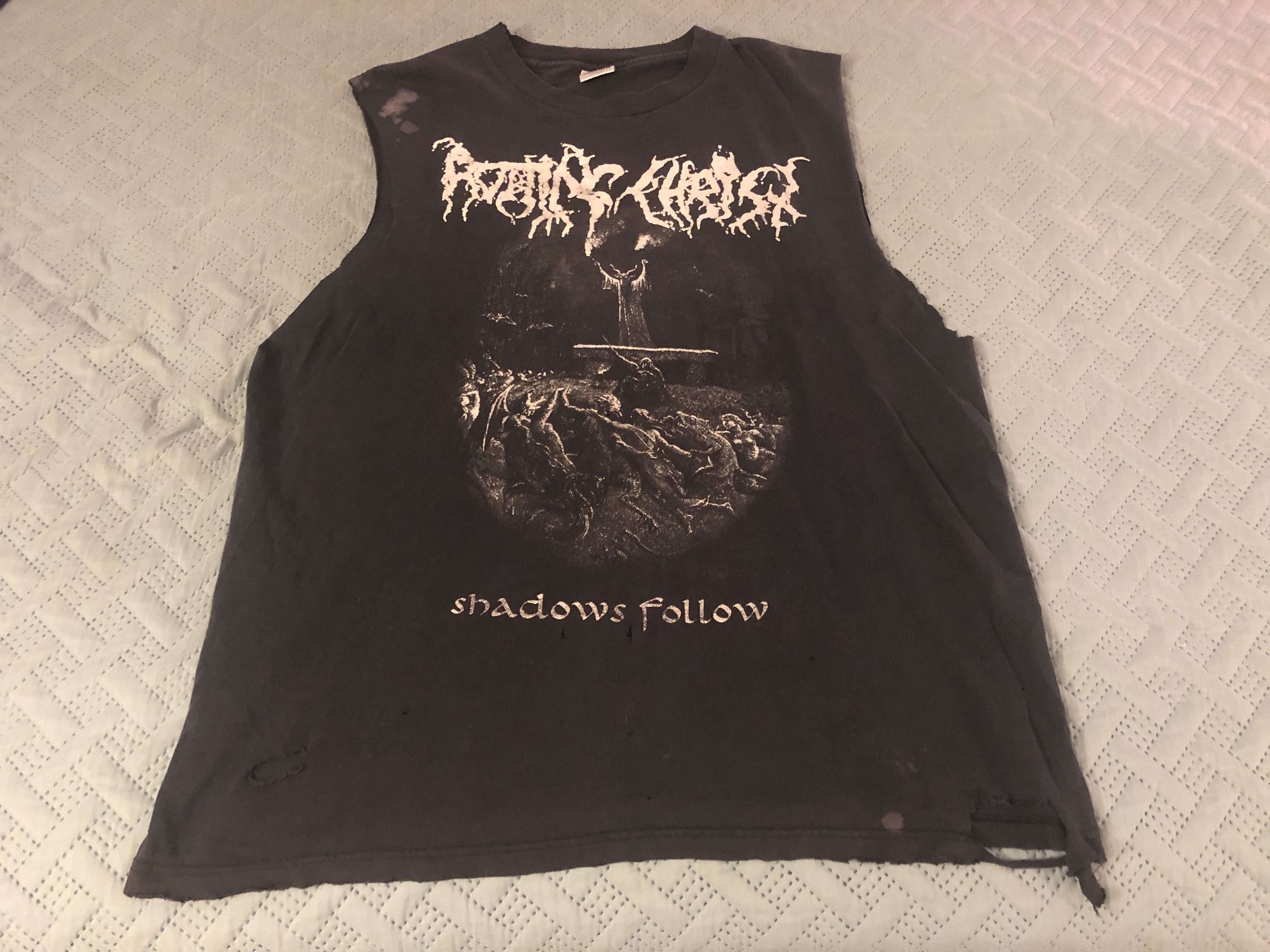 Other Rotting Christ Cutoff Shirt XL Shadows Follow Size US XL / EU 56 / 4 - 1 Thumbnail