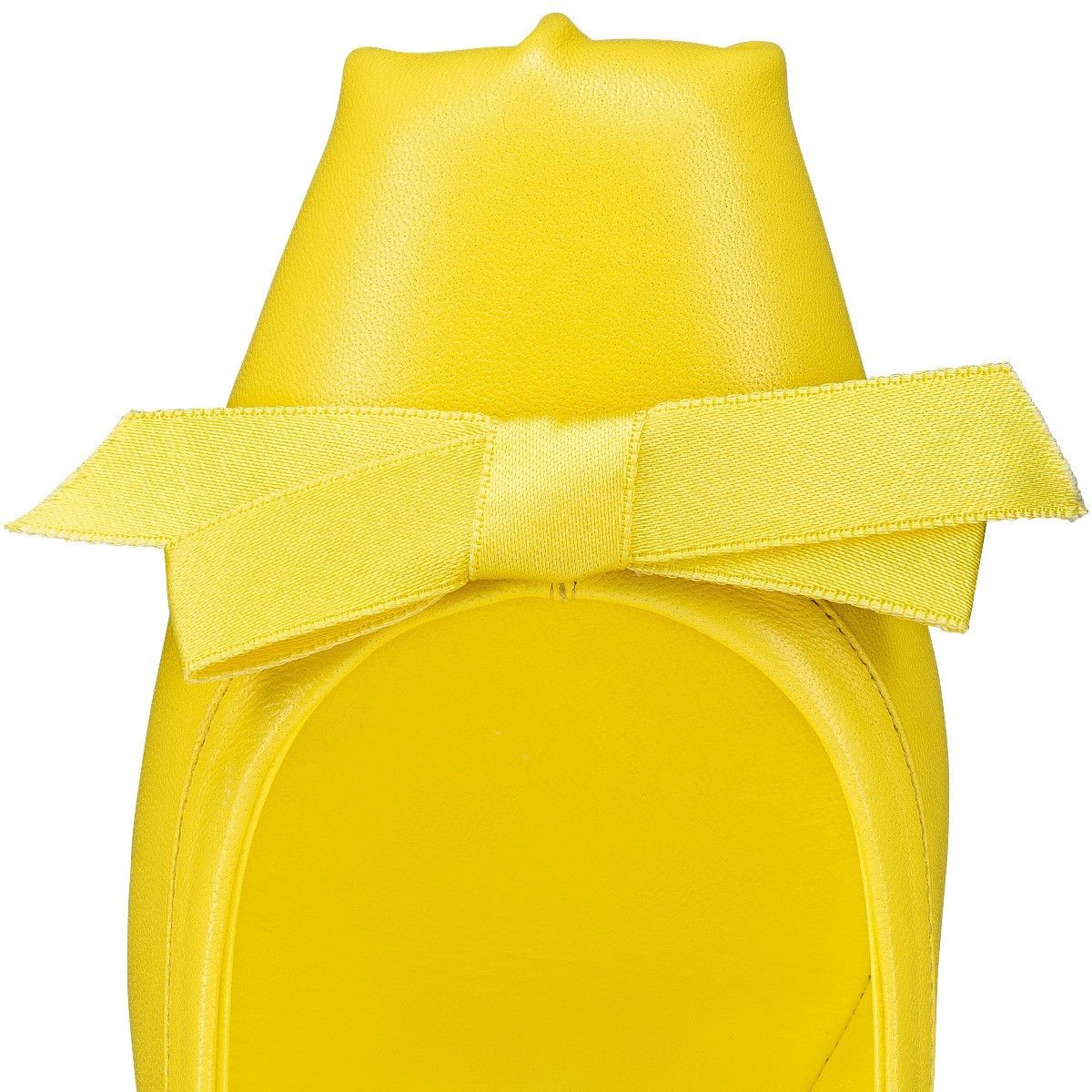Christian Louboutin o1w1db10425 Flats in Yellow Size US 7 / IT 37 - 5 Thumbnail