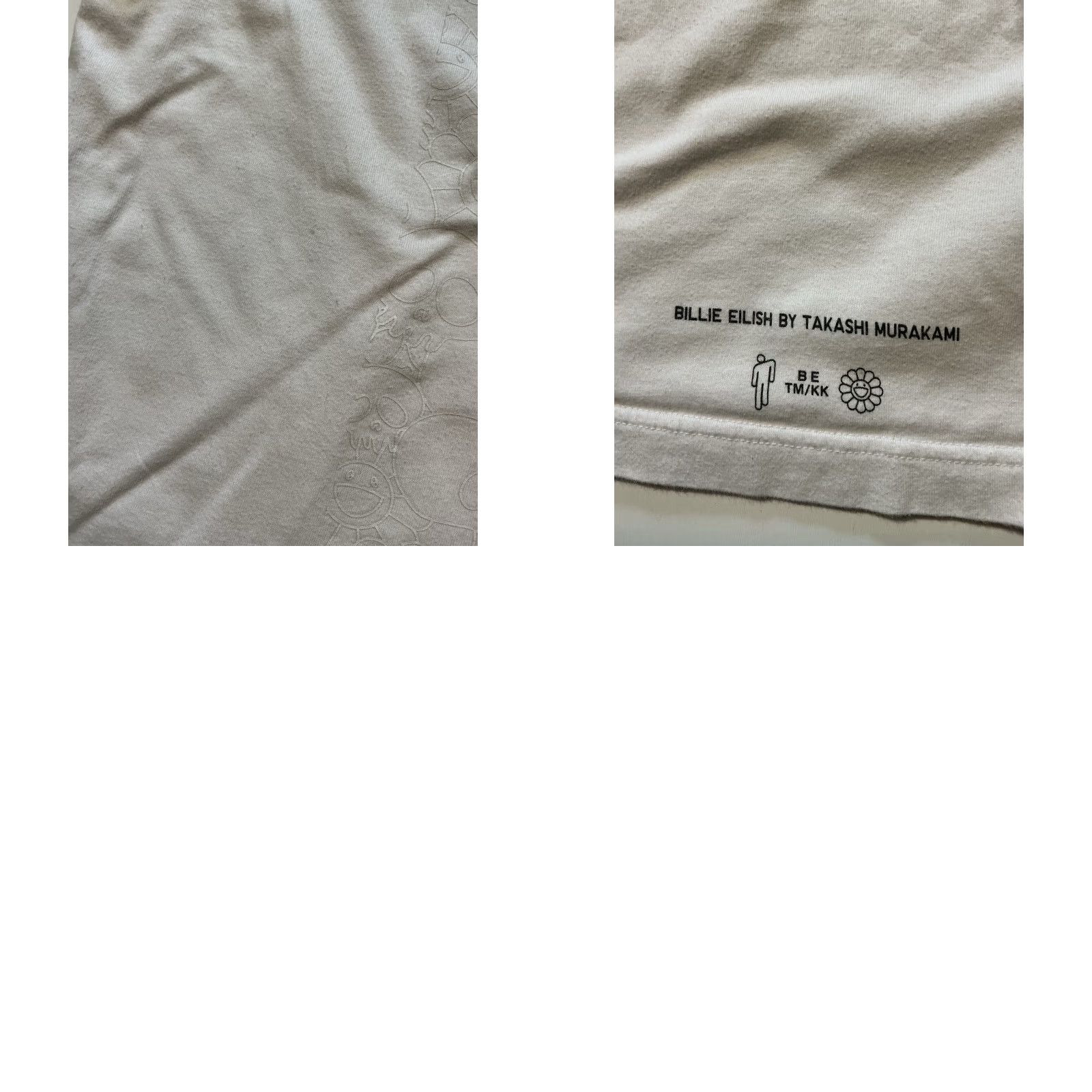 Uniqlo Uniqlo UT X Takashi Murakami X Billie Eilish Flowers & Skulls Graphic T-Shirt SM White Unisex Adults Small Shirts Mens Womens Size US S / EU 44-46 / 1 - 8 Thumbnail