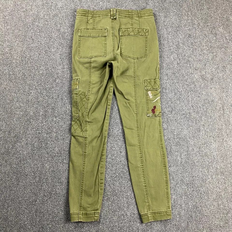 Anthropologie Anthropologie Pants Women's 27 Cargo Ankle Chino Distressed Size 27" / US 4 / IT 40 - 6 Thumbnail