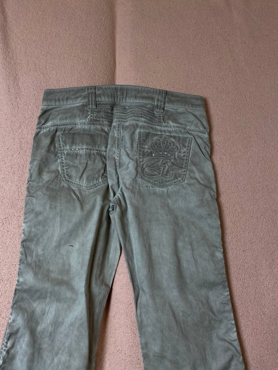 Elisa Cavaletti × Vintage Vintage Printed Flare Pants Size 29" - 9 Thumbnail