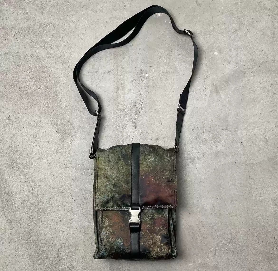 Jean Paul Gaultie Jade insect color buckle cross-body