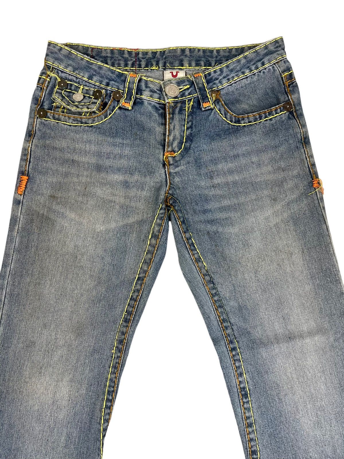 True Religion FLARED Vintage Distressed True Religion Joey Jeans Size US 30 / EU 46 - 4 Thumbnail