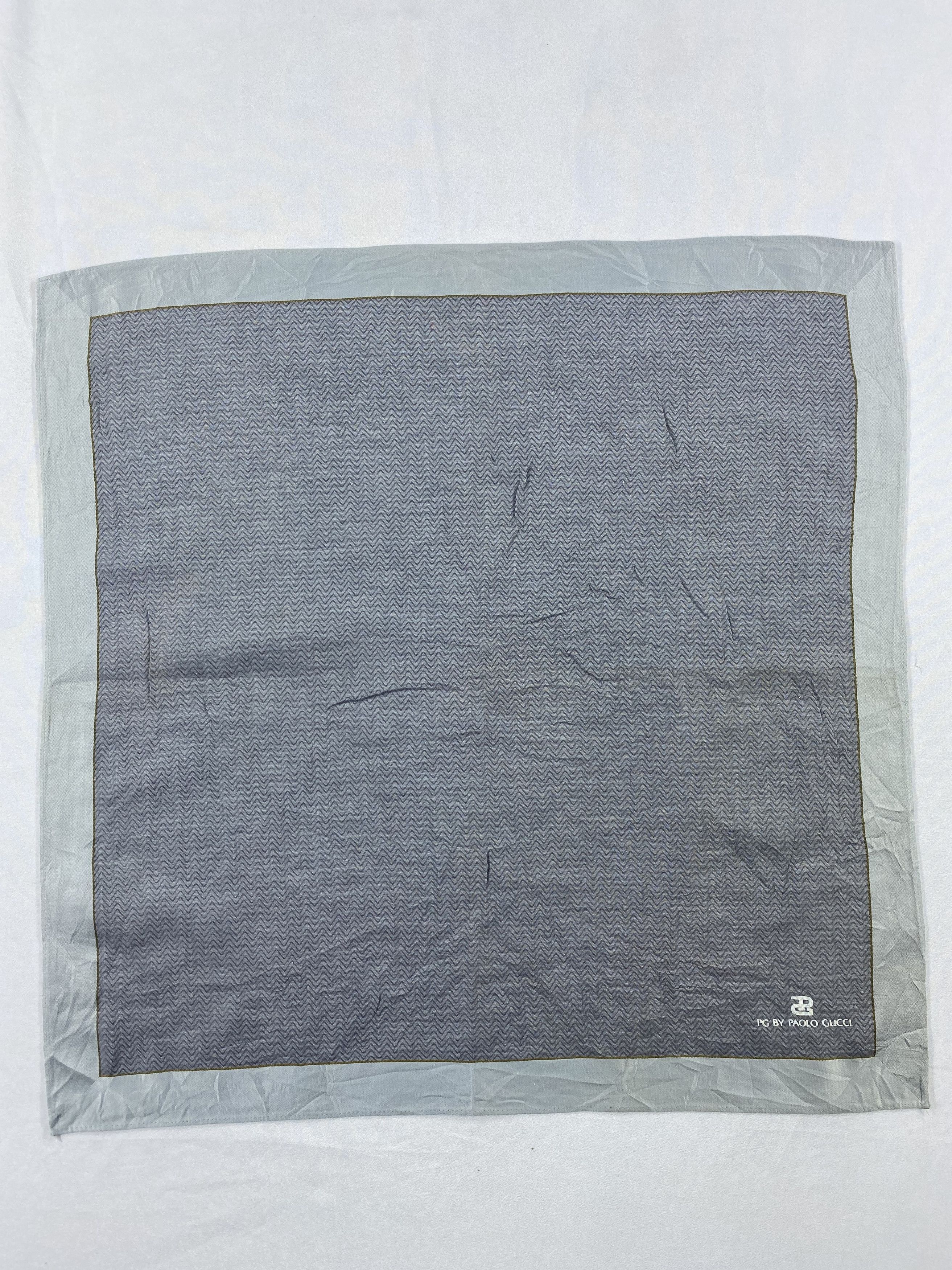 Paolo Gucci × Vintage Paolo Gucci Handkerchief / Bandana / Neckerchief Size ONE SIZE - 3 Thumbnail