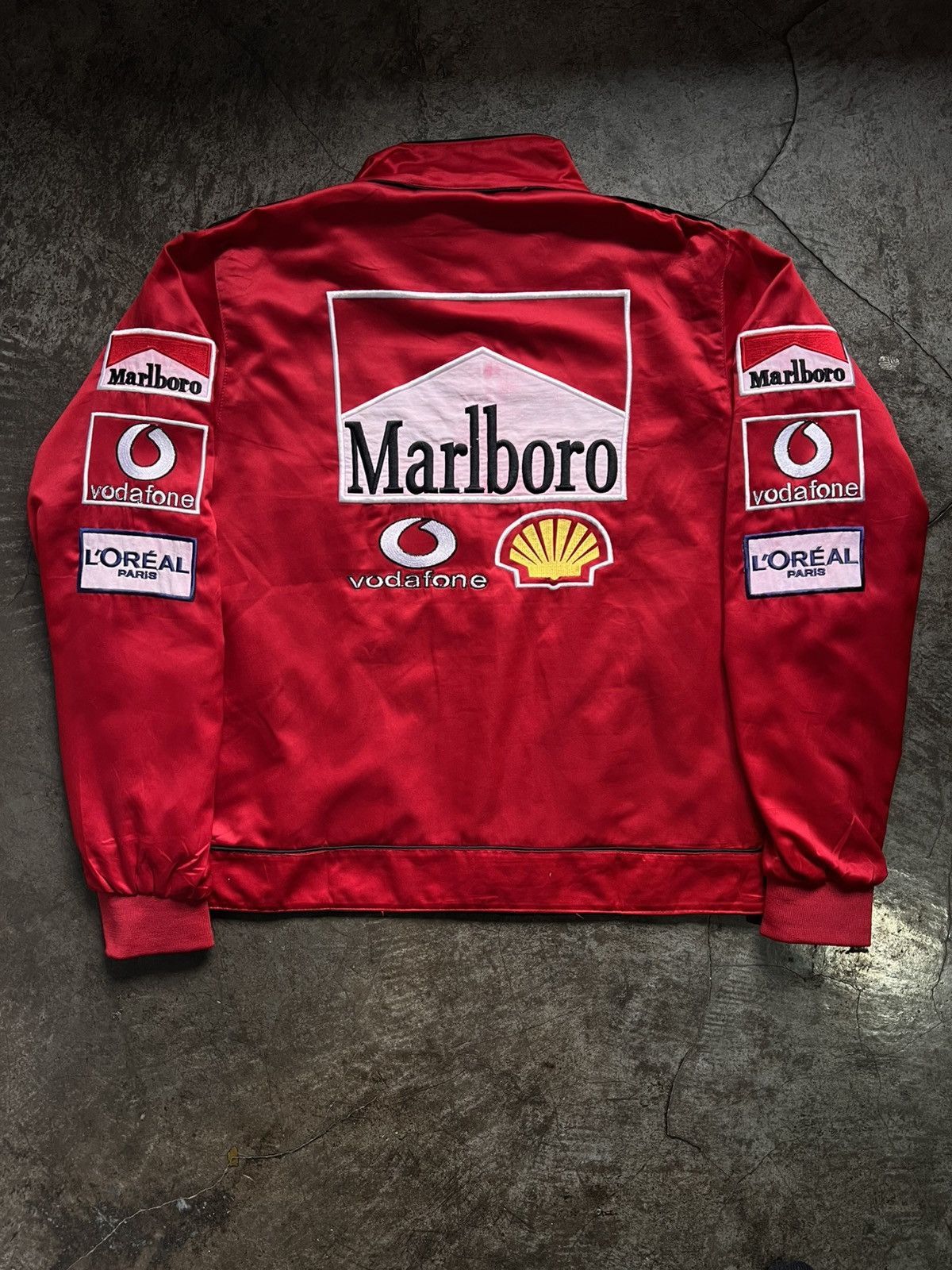Marlboro Vtg Marlboro F1 Bomber Size US S / EU 44-46 / 1 - 7 Thumbnail