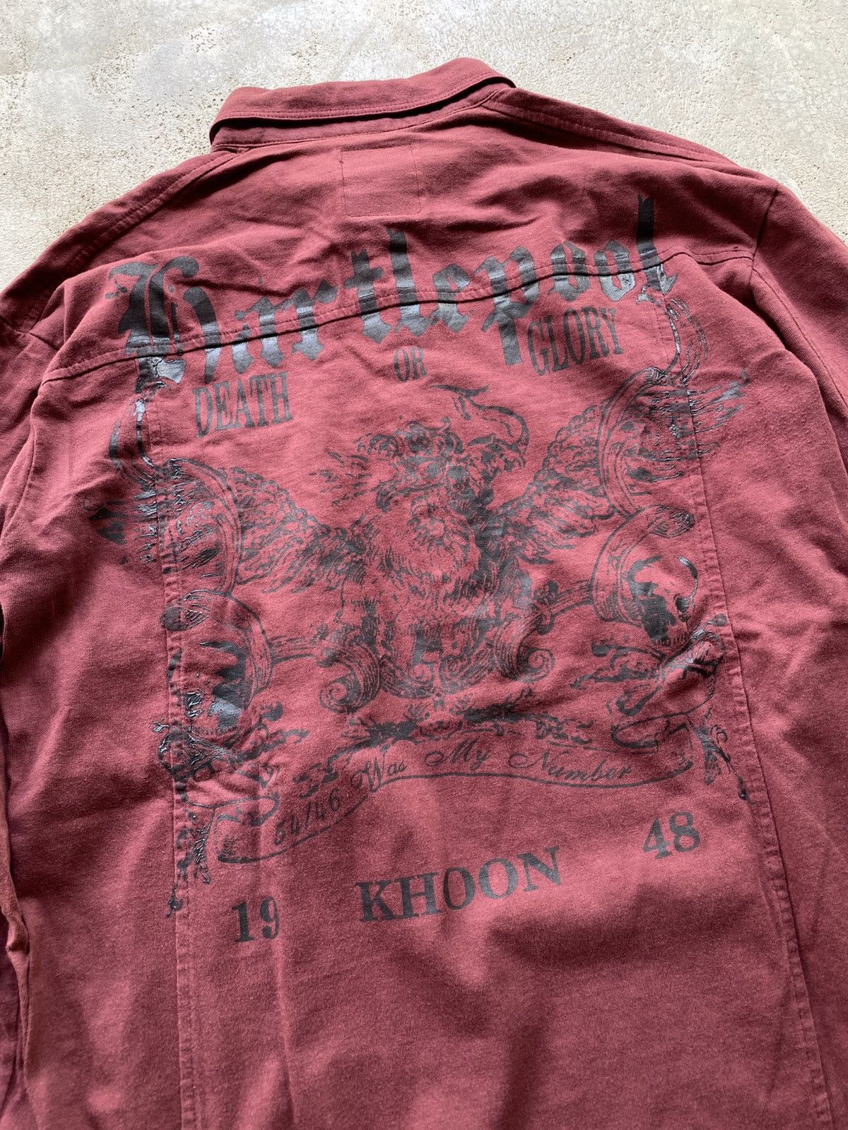 If Six Was Nine × Japanese Brand × Le Grande Bleu (L.G.B.) Realitybite Japanese Poem Grunge Long Sleeve Ifsix Lgb Size US M / EU 48-50 / 2 - 4 Thumbnail