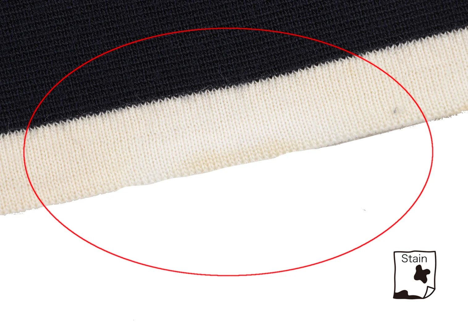 Yohji Yamamoto Yohji Yamamoto Bi-Color Line High Neck Knit Size US M / EU 48-50 / 2 - 13 Thumbnail