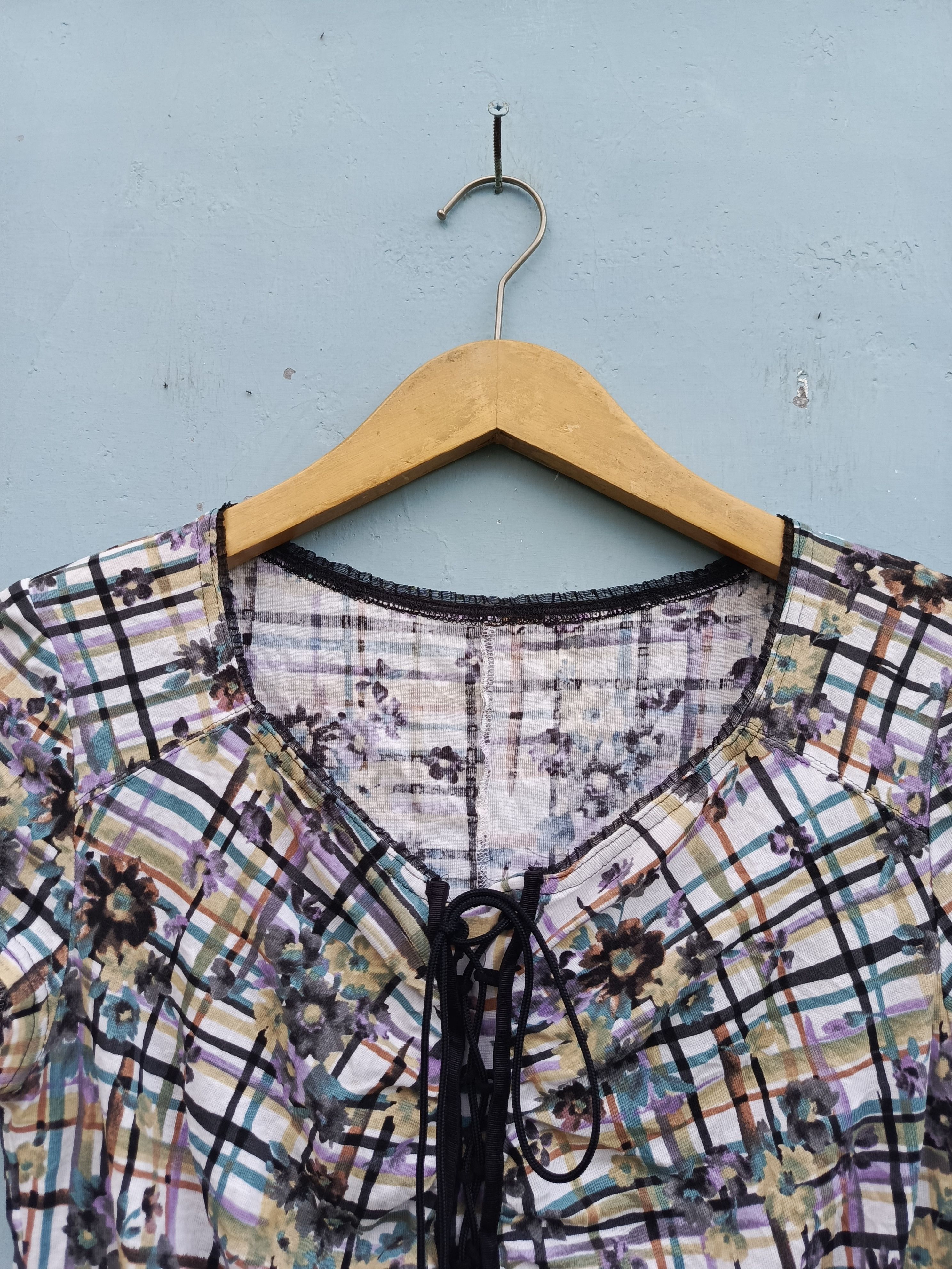 Japanese Brand Y2K Aesthetic Fontana Grande Blouse – Hard to Find Size S / US 4 / IT 40 - 2 Thumbnail