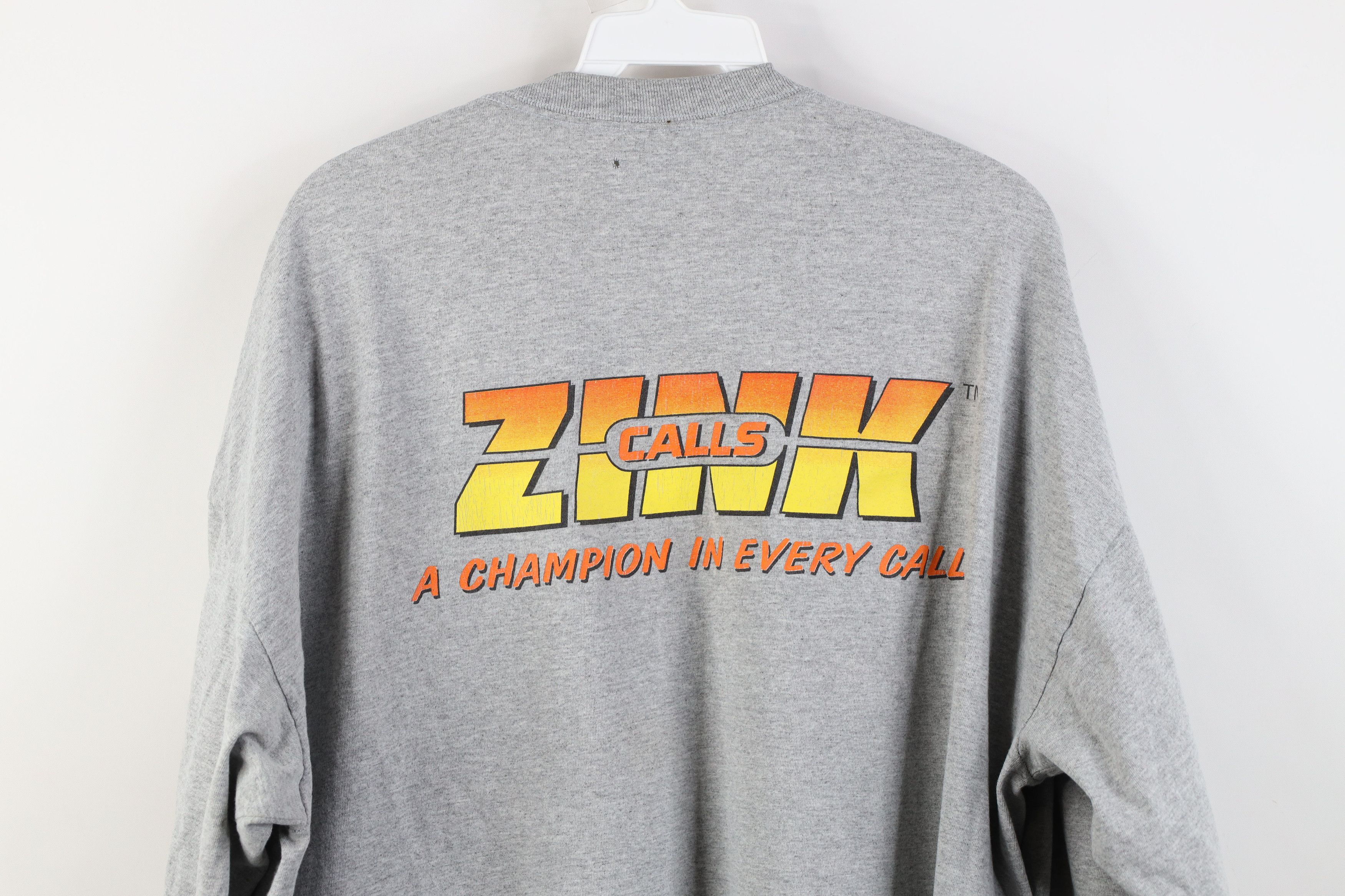 Vintage Vintage 90s Y2K Calls Hunting Geese Duck Long Sleeve T-Shirt Size US XXL / EU 58 / 5 - 15 Thumbnail