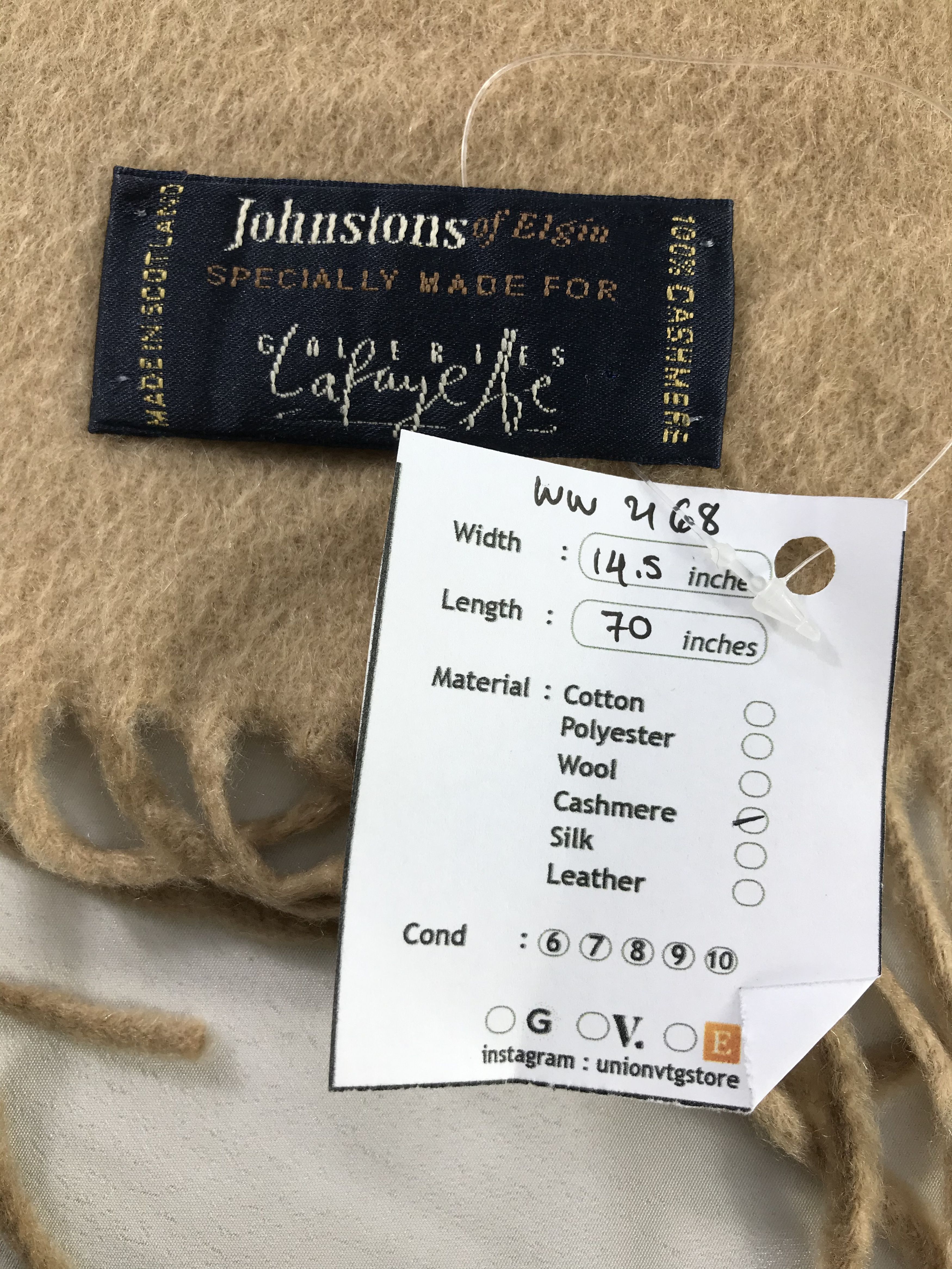 Johnstons Of Elgin Johnstons Of Elgin Scarf / Muffler / Neckwear - WW2168 Size ONE SIZE - 5 Thumbnail