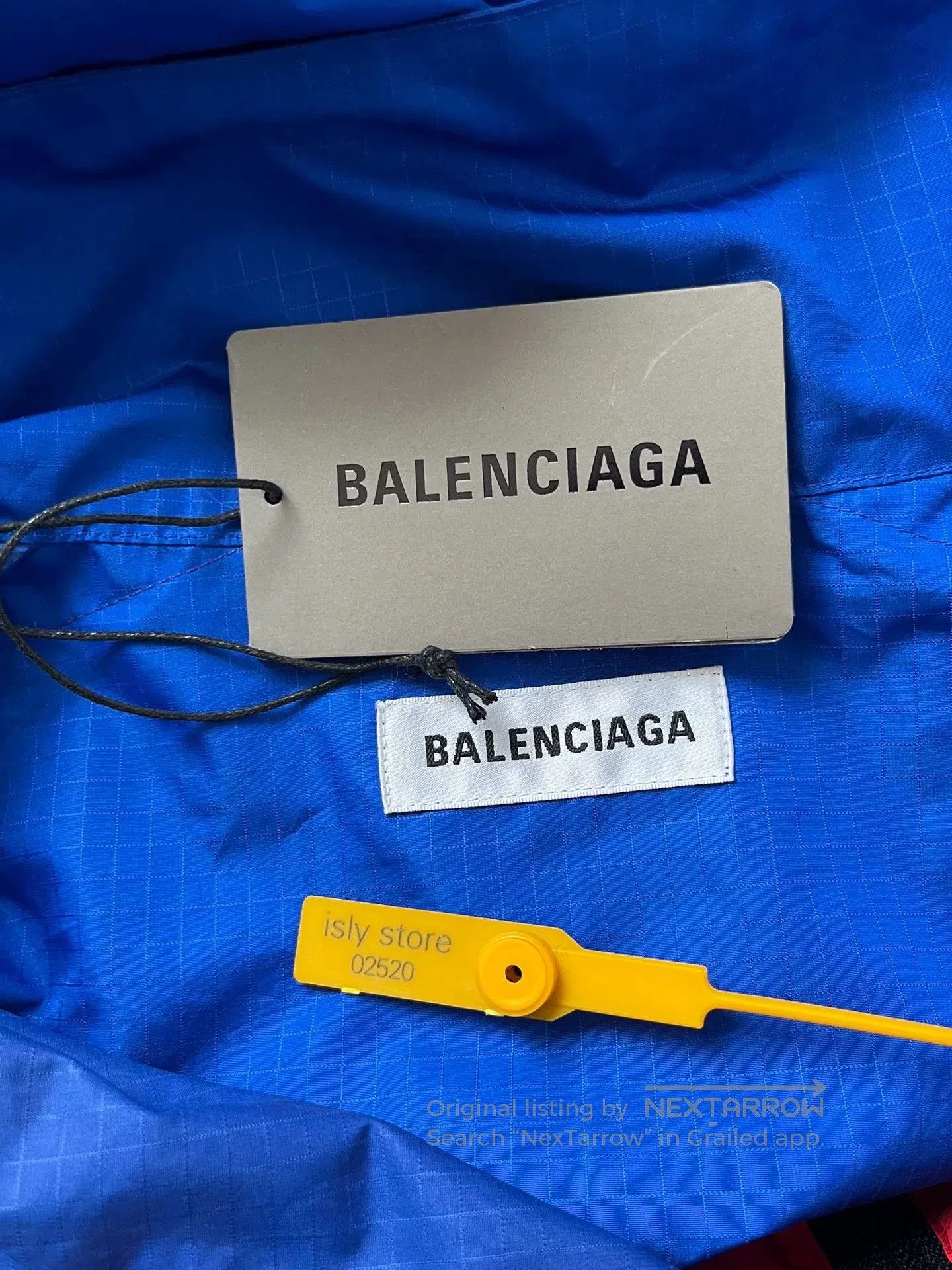 Balenciaga balenciaga blue long sleeve jacket. Size S / US 4 / IT 40 - 5 Thumbnail