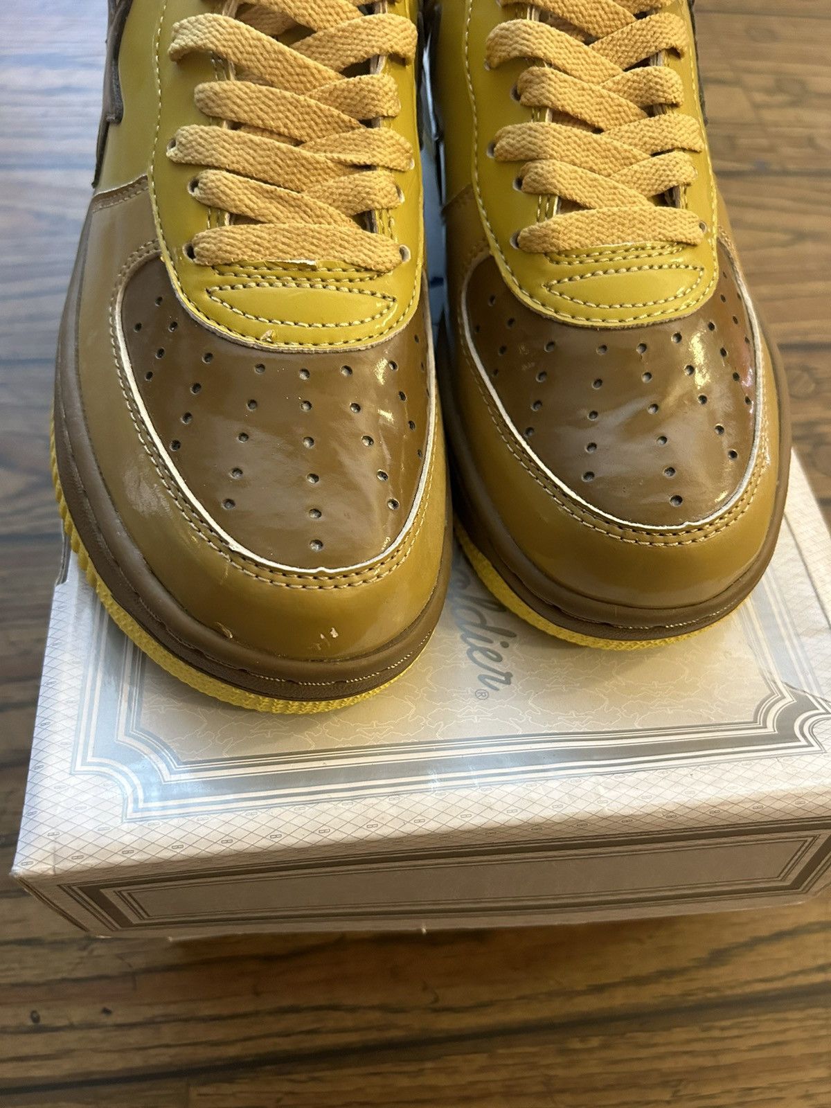 Bape Bape Gold Members Exclusive Bapestas NEW Size US 9 / EU 42 - 8 Thumbnail