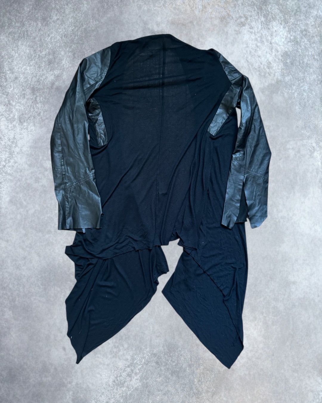 Rick Owens Rick Owens CITROEN S/S 04 Asymmetric Draped Cardigan Size S / US 4 / IT 40 - 2 Thumbnail