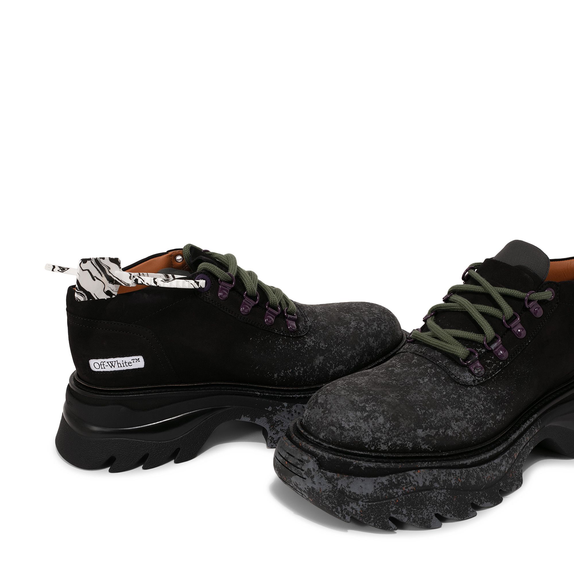 Off-White o1y0225 Logo Ankle Boots in Black Size US 9 / EU 42 - 3 Thumbnail