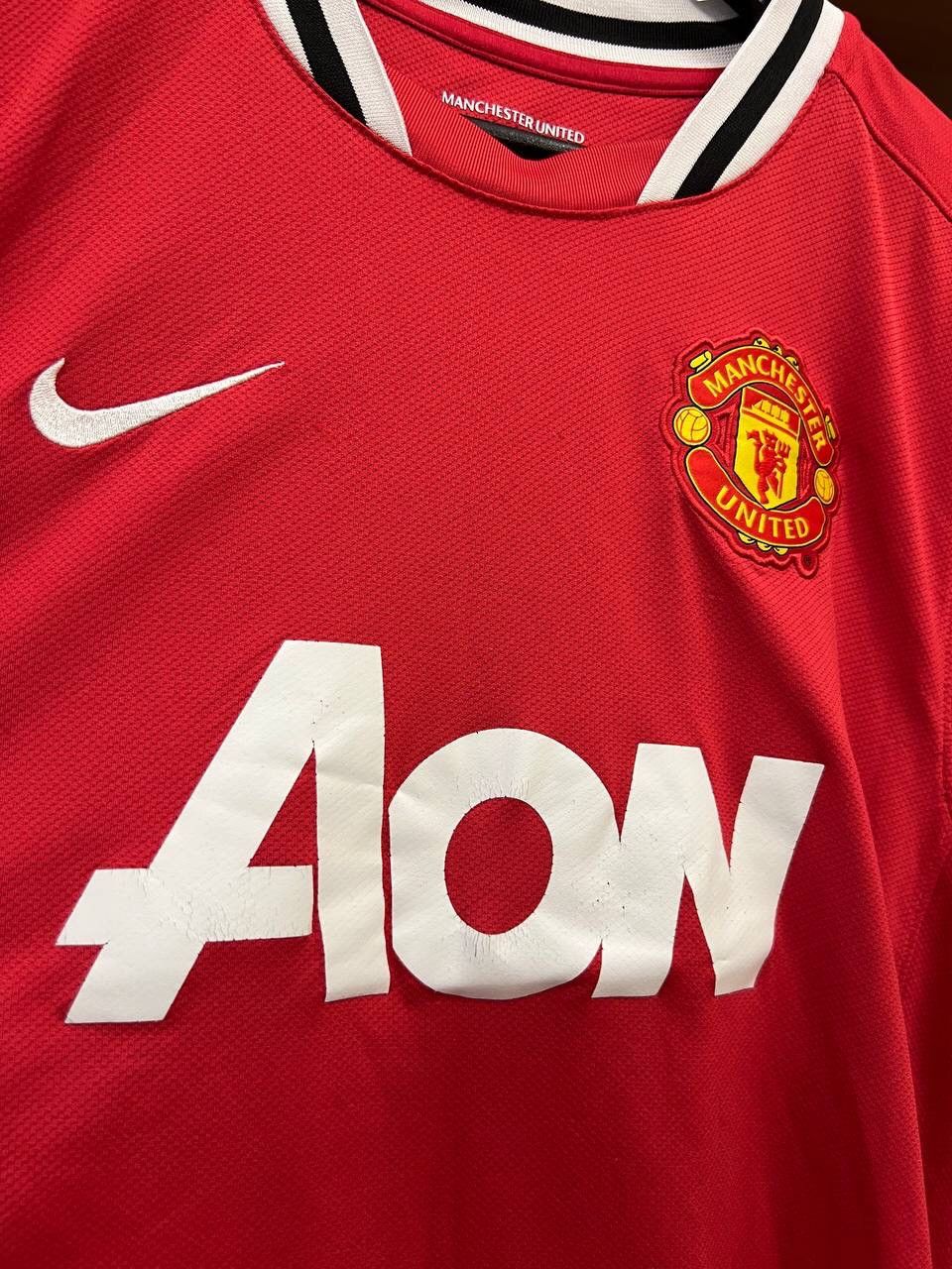 Nike Manchester United Nike soccer jersey aon red L Size US L / EU 52-54 / 3 - 5 Thumbnail