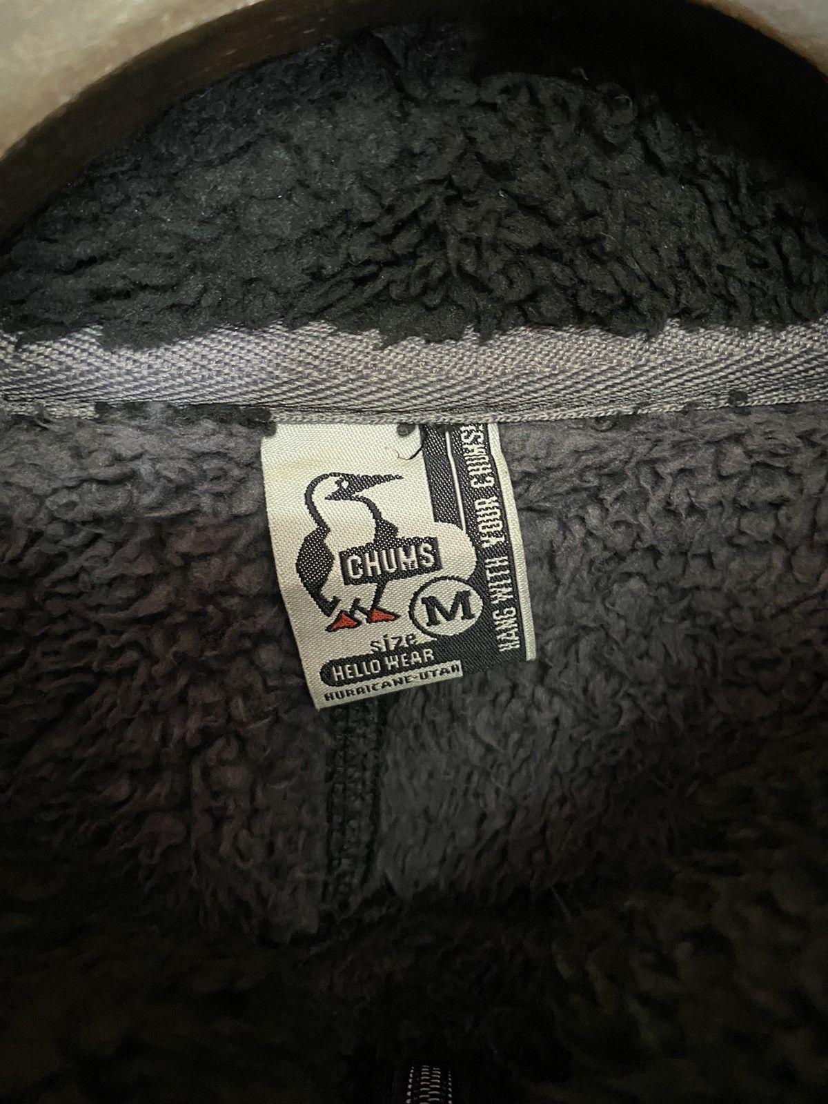 Japanese Brand 🔥outdoor brand chums fleece jacket nice design Size US M / EU 48-50 / 2 - 5 Thumbnail