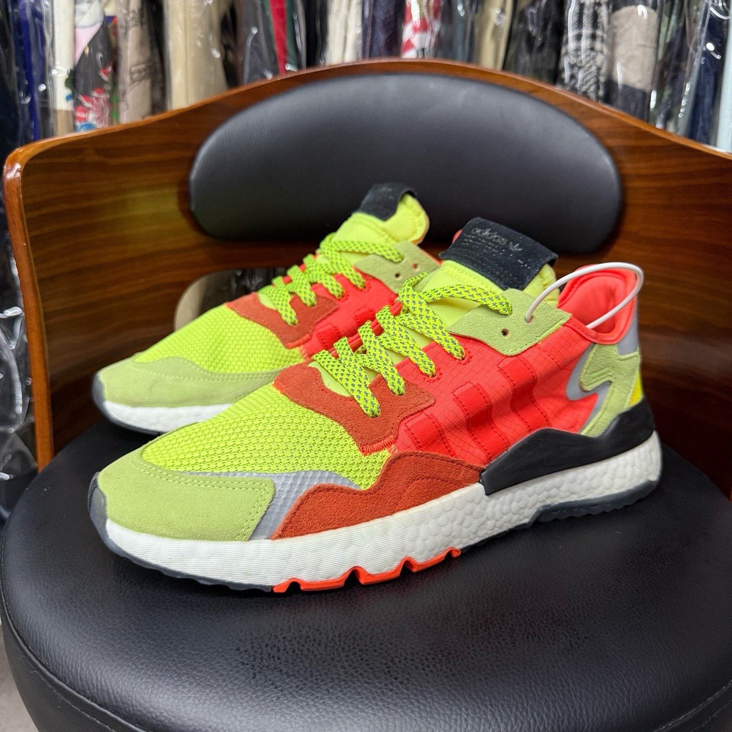 Adidas Adidas Retro Yellow Lowtop Sneakers 44.5 Men Size US 11 / EU 44 - 1 Thumbnail