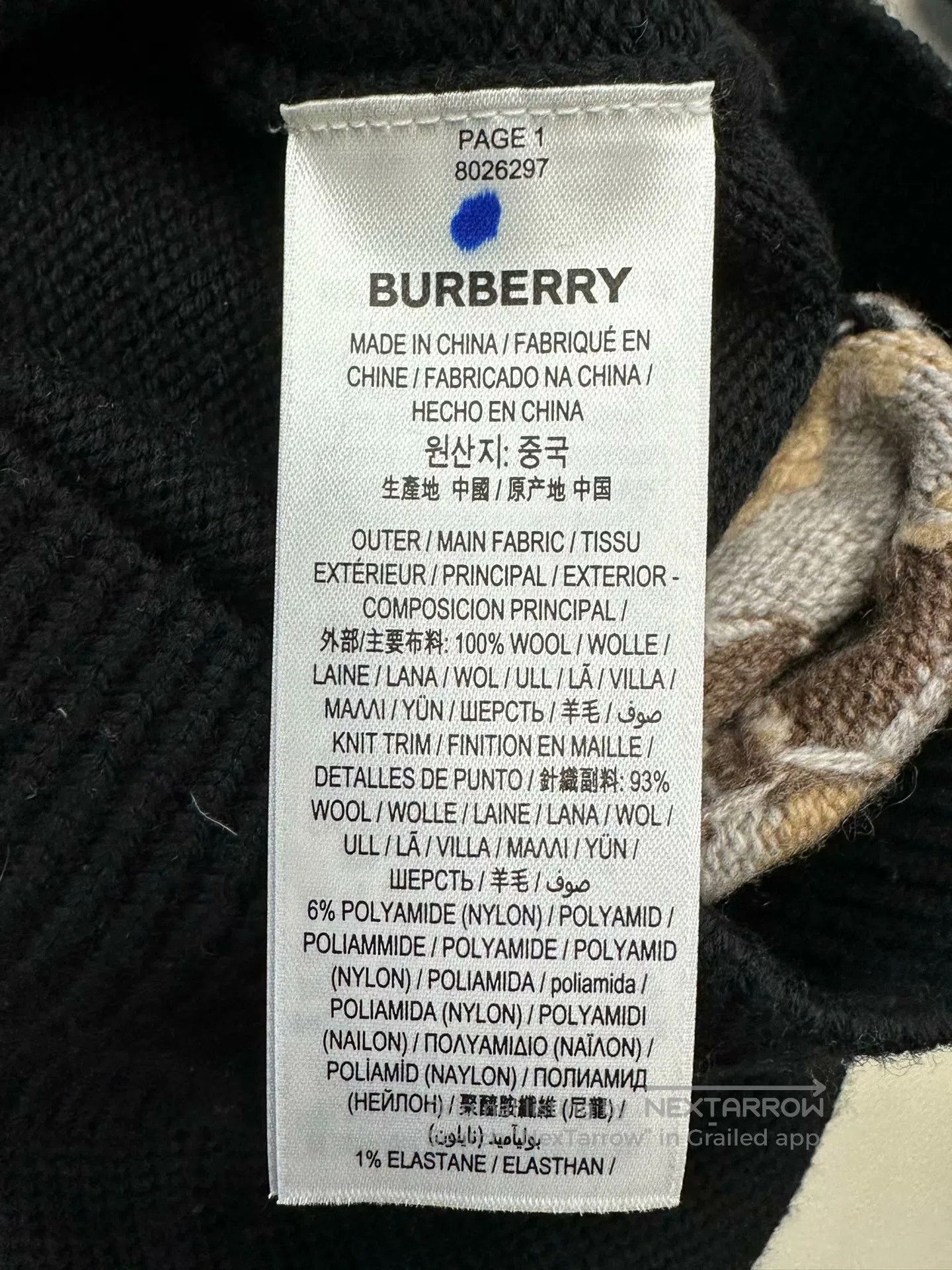 Burberry Burberry Black deer knitting sweater| Size US S / EU 44-46 / 1 - 4 Thumbnail