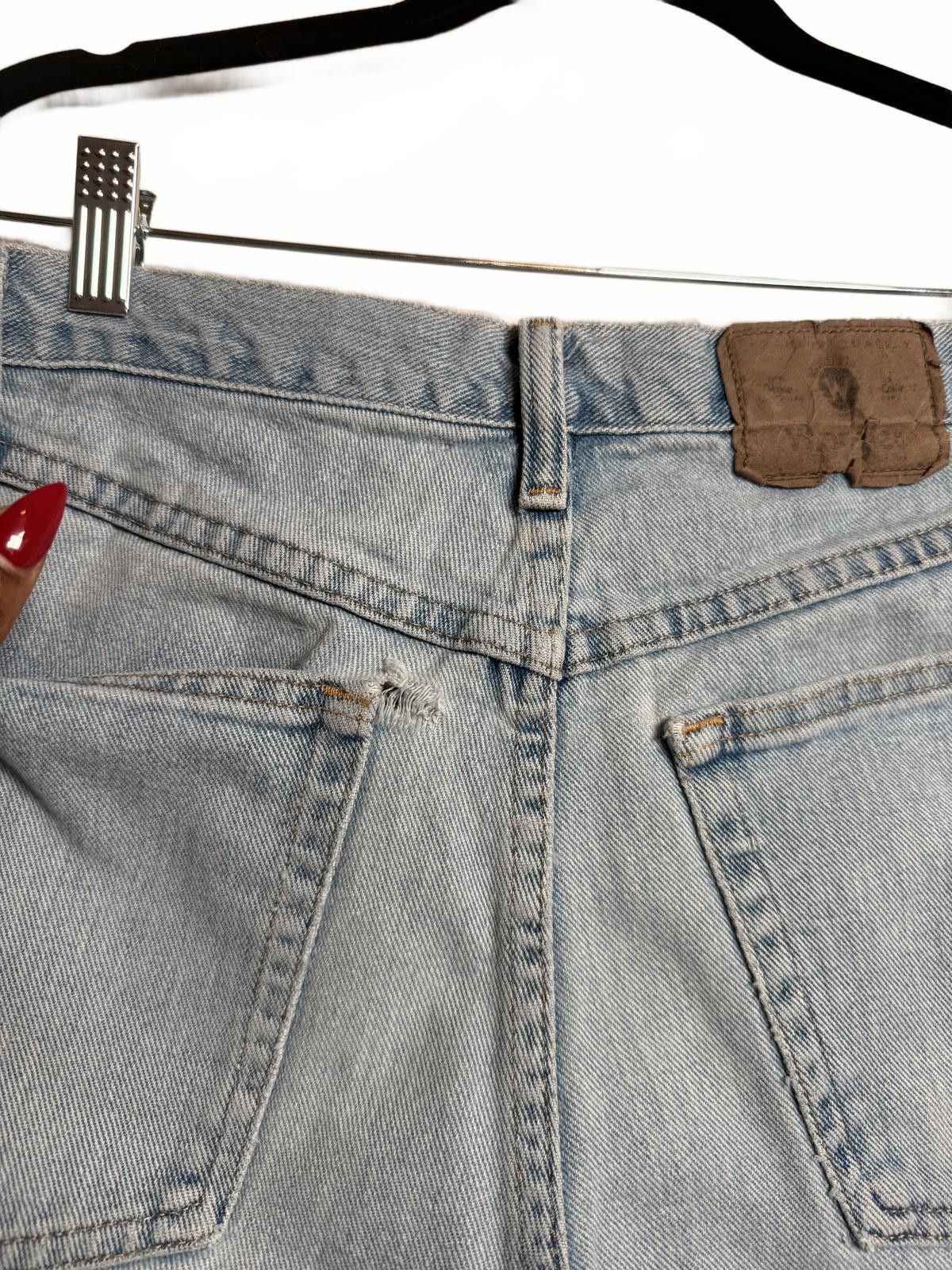 Wrangler Classic Blue Denim Wrangler Shorts Size US 32 / EU 48 - 3 Thumbnail