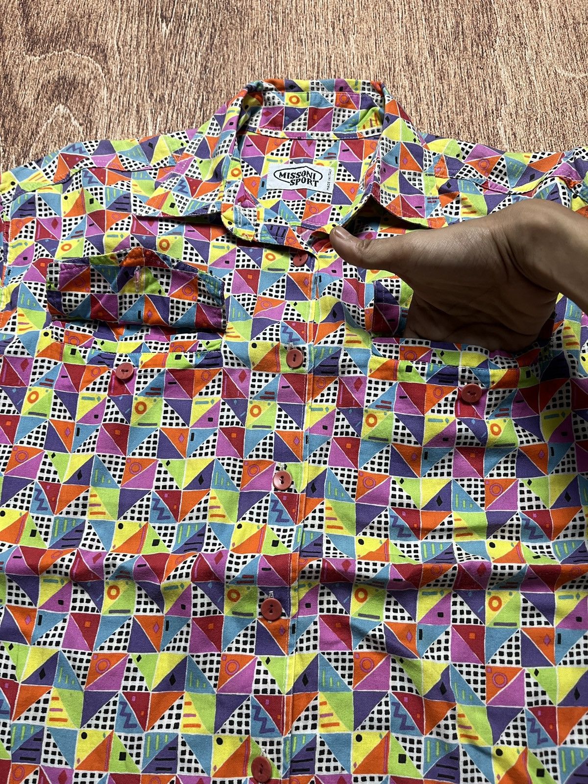 Missoni Vintage 1990s missoni sport shirt Size XS / US 0-2 / IT 36-38 - 6 Thumbnail