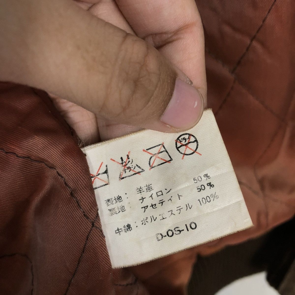Japanese Brand 🔥VINTAGE GENUINE LEATHER BOMBER JACKET MUV BIRN ISSEY MIYAKE Size US M / EU 48-50 / 2 - 23 Thumbnail