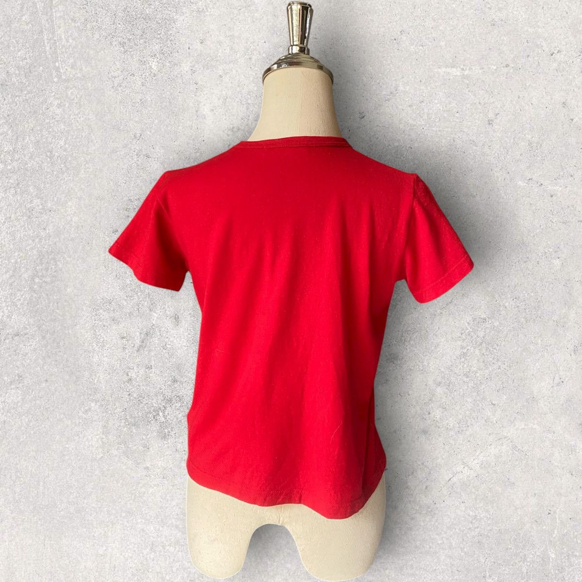 Comme des Garcons Fall 2003 Logo Print Wool T Shirt Size M / US 6-8 / IT 42-44 - 6 Thumbnail