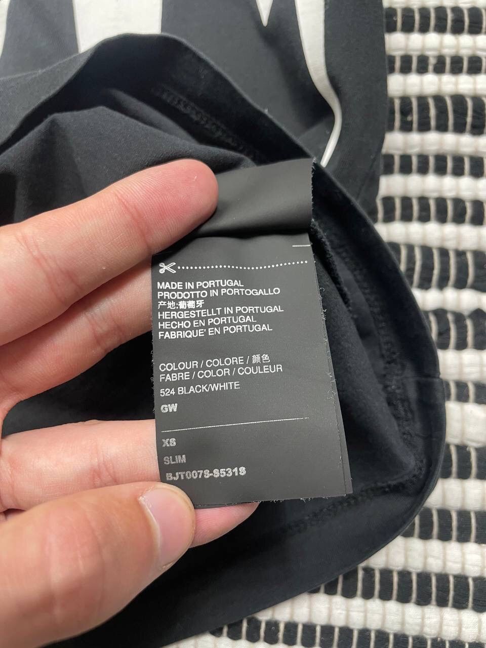Designer × Japanese Brand × Neil Barrett Neil Barrett Slim Fit Lighting Logo Tee T-Shirt Y2K Size US XS / EU 42 / 0 - 8 Thumbnail