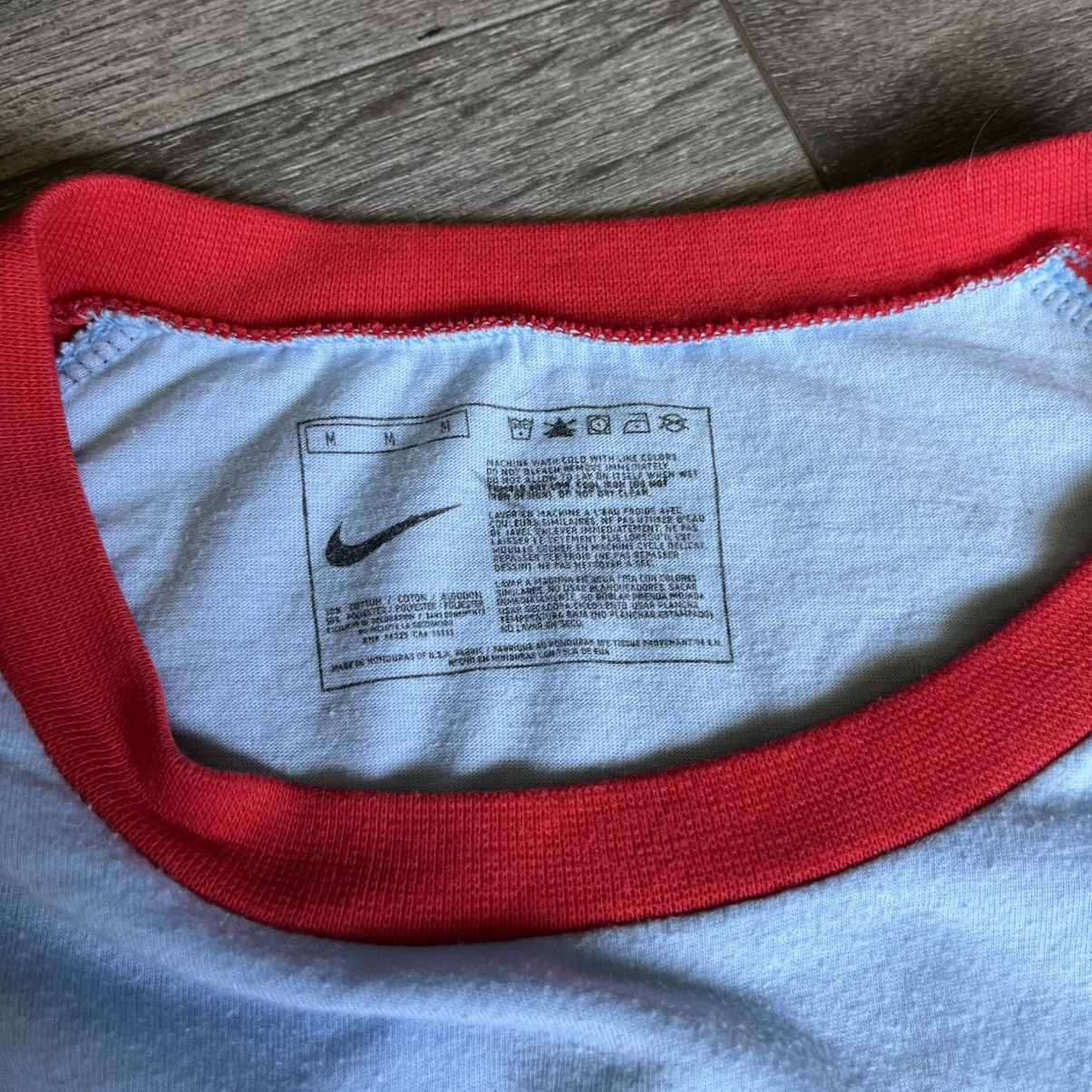 Nike Rare Vintage Y2K Nike Arabic Logo Raglan Short Sleeve Tee Size US M / EU 48-50 / 2 - 6 Thumbnail
