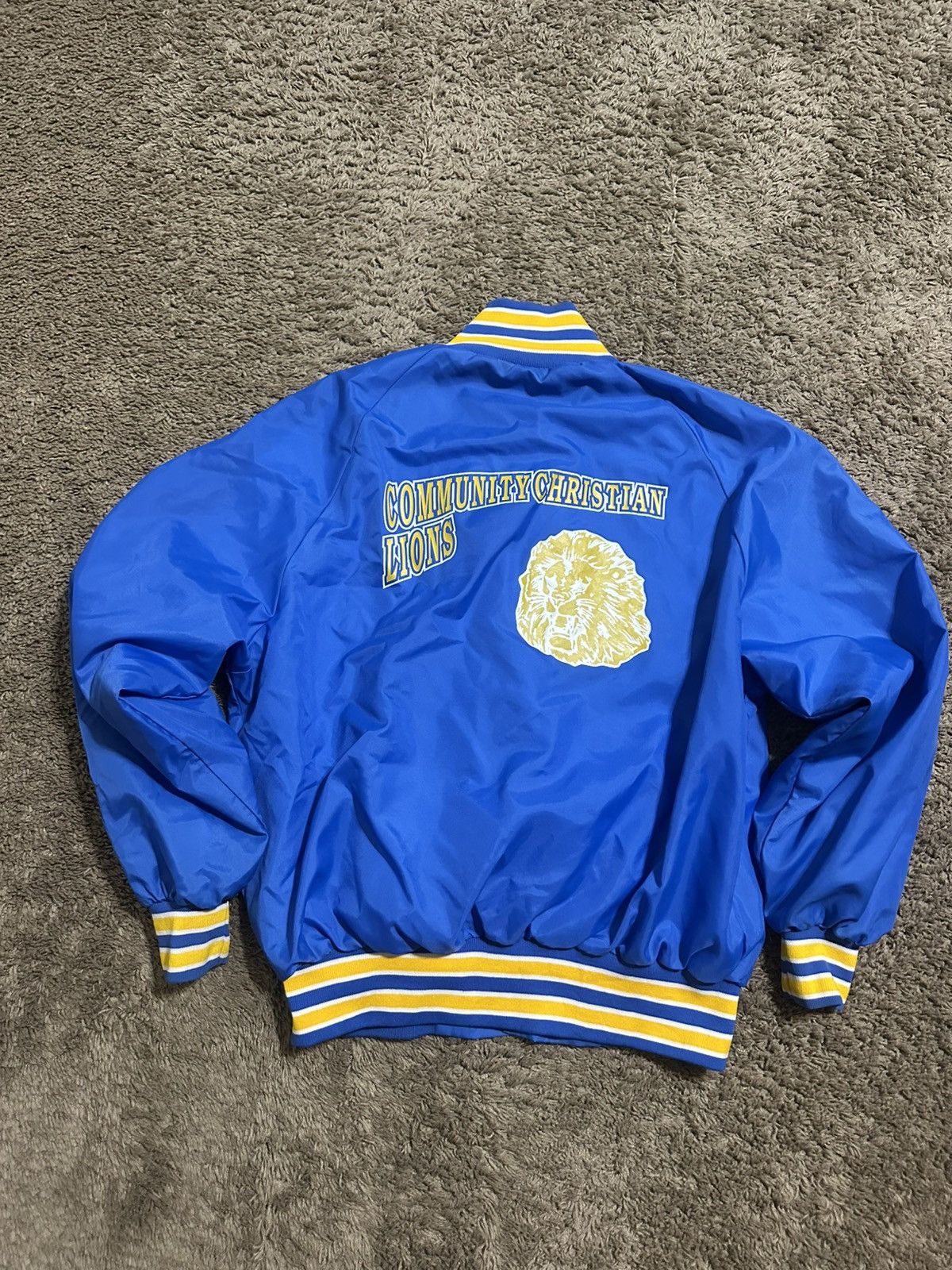 Nike Vintage Community Christen lions jacket 80s size xl Size US XL / EU 56 / 4 - 1 Thumbnail