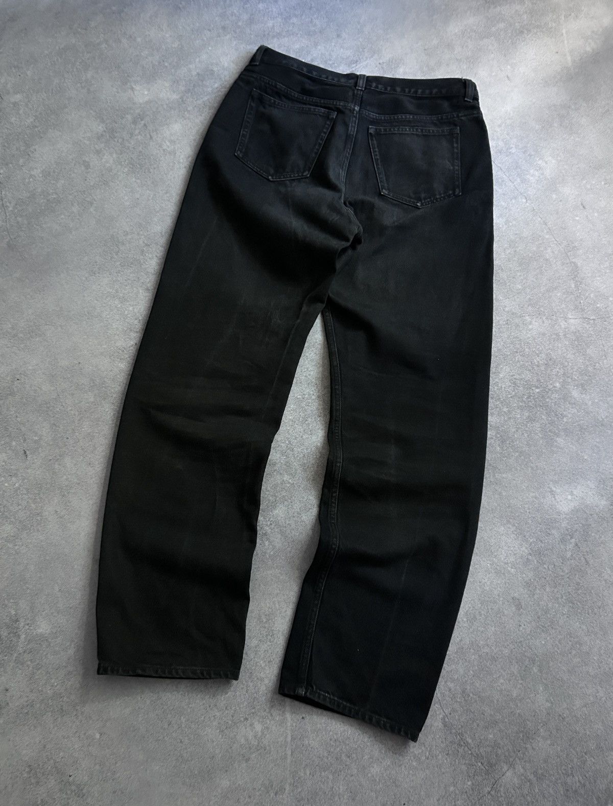 Cos Cos black denim’s straight jeans mens 30/32 Size US 31 - 2 Thumbnail