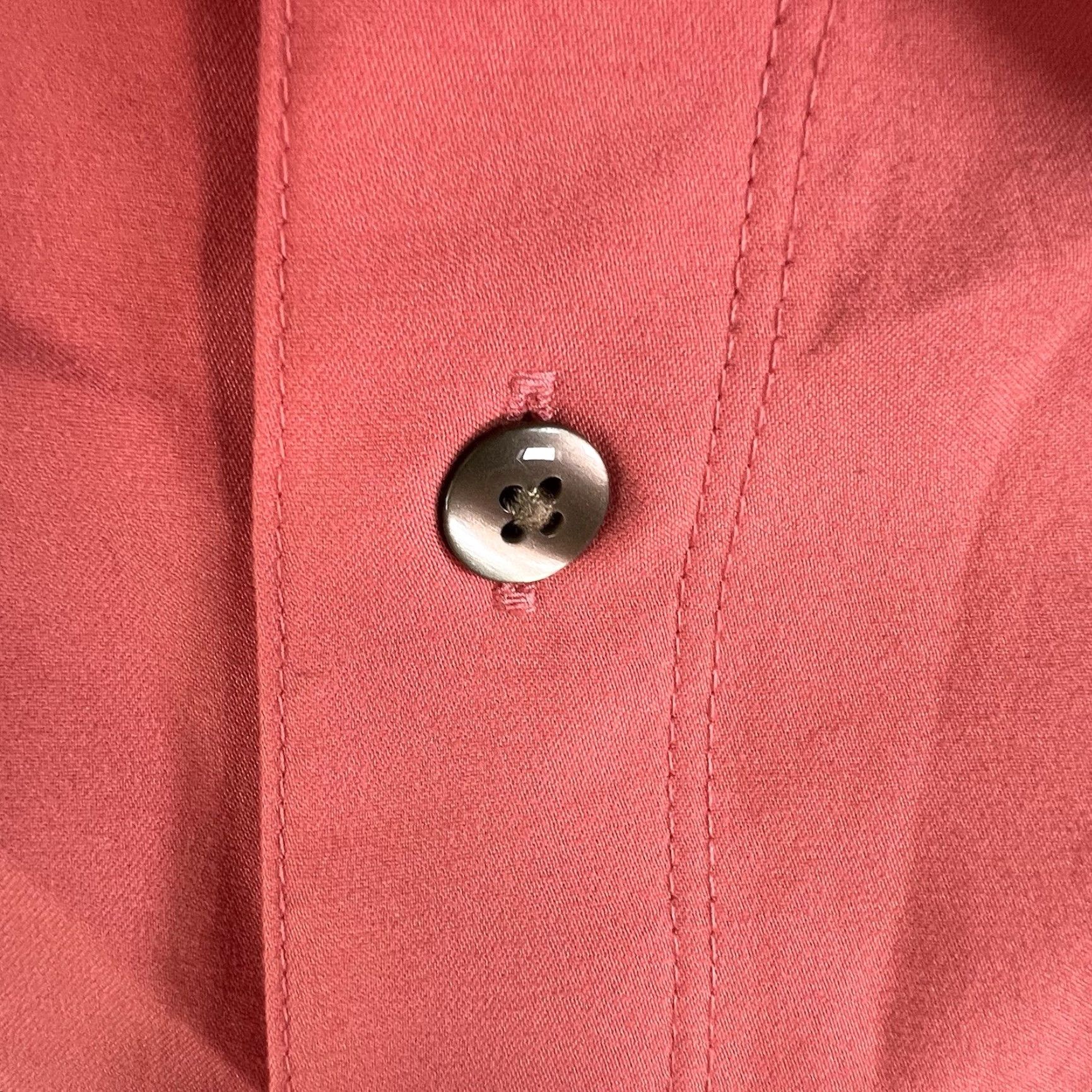 Vintage Tiger Woods Golf Button-Up Shirt Mens XL Orange Short Sleeve Microfiber Classic Sports Size US XL / EU 56 / 4 - 4 Thumbnail