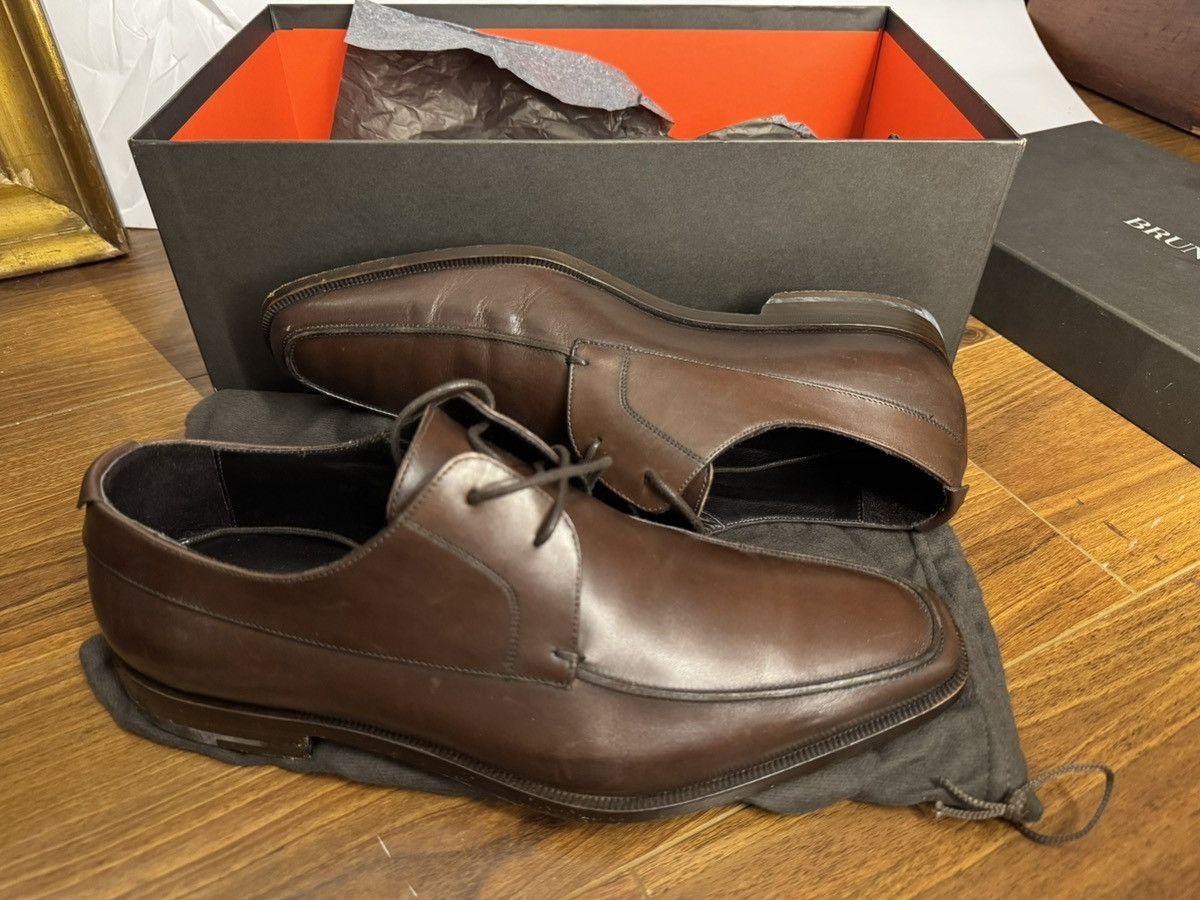 Bruno Magli Bruno Magi “Manola” Dark Brown Formal Oxford Shoes Size US 8 / EU 41 - 7 Thumbnail