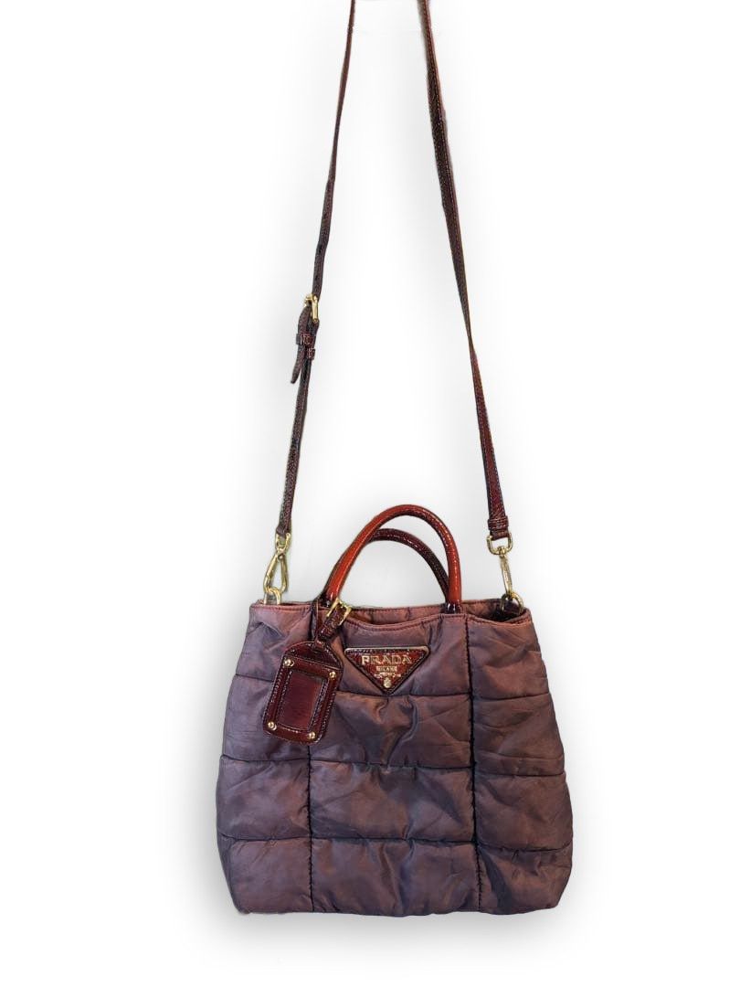 Prada Prada - Quilted Nylon Shoulder Bag Preloved Size ONE SIZE - 2 Thumbnail